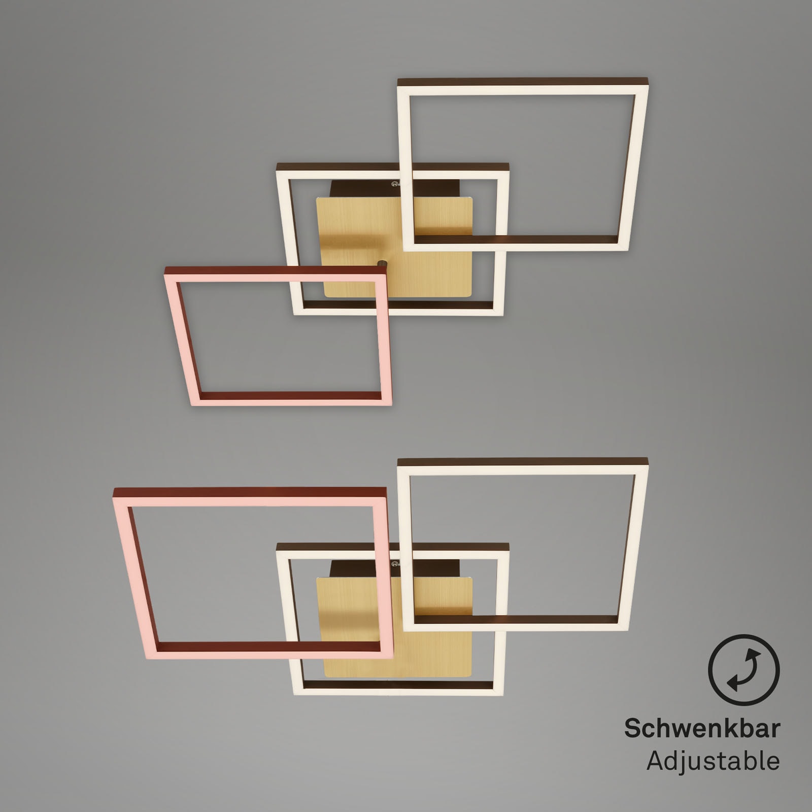 Briloner Leuchten LED Deckenleuchte »FRAME«