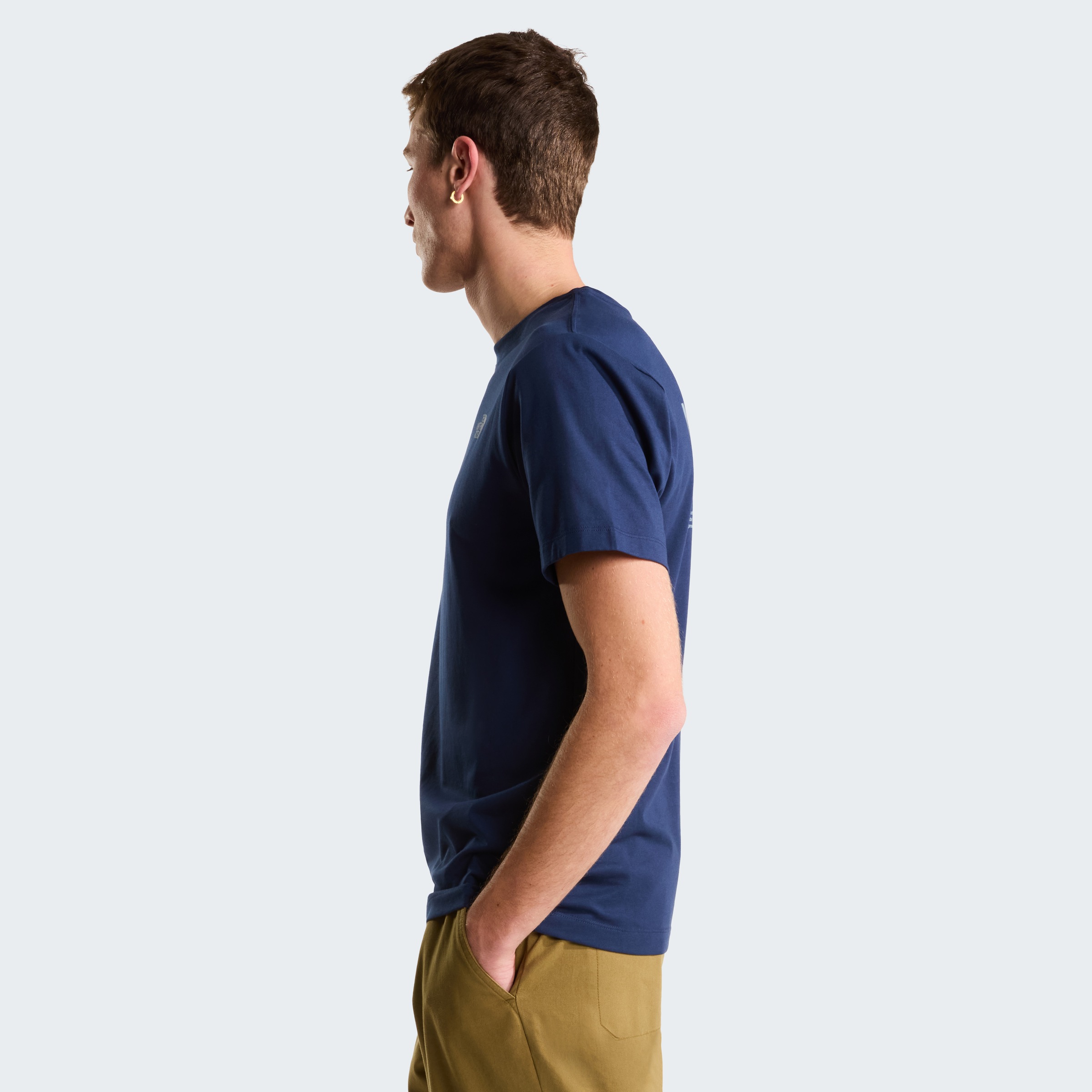 The North Face T-Shirt »M MOUNTAIN SKETCH  REGULAR SHORT SLEEVE TEE-GRAPHIC« 1 tlg. sportlicher Stil, für aktive Erwachsene, für Sport- und Outdoormode