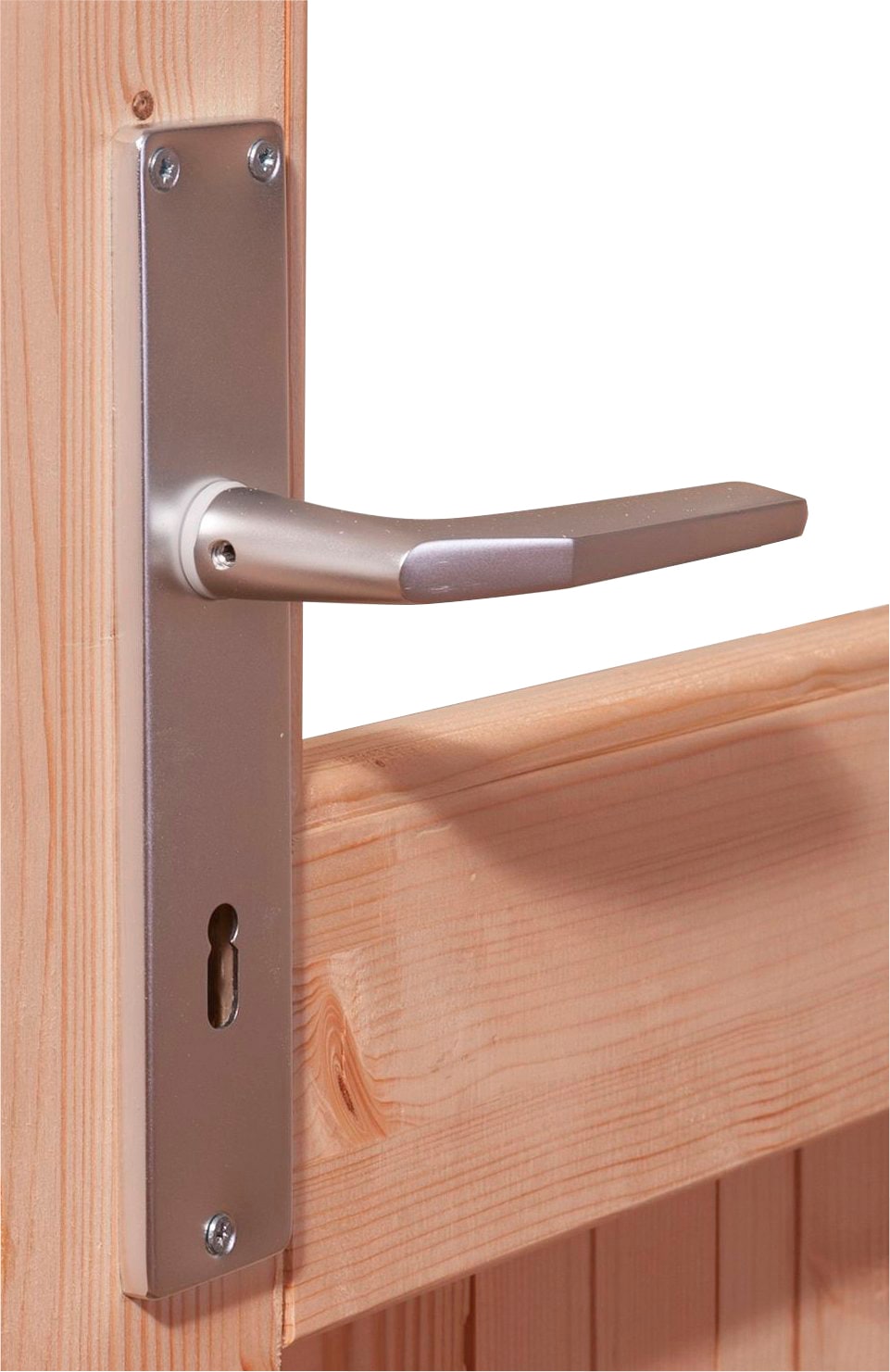 KONIFERA Gartenhaus »Perlsee 5« mit Anbaudach