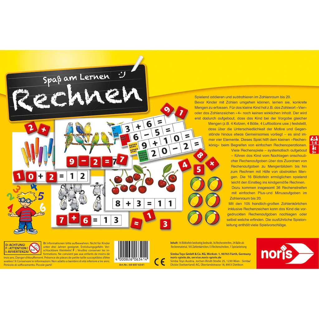 Noris Spiel »Spaß am Rechnen«