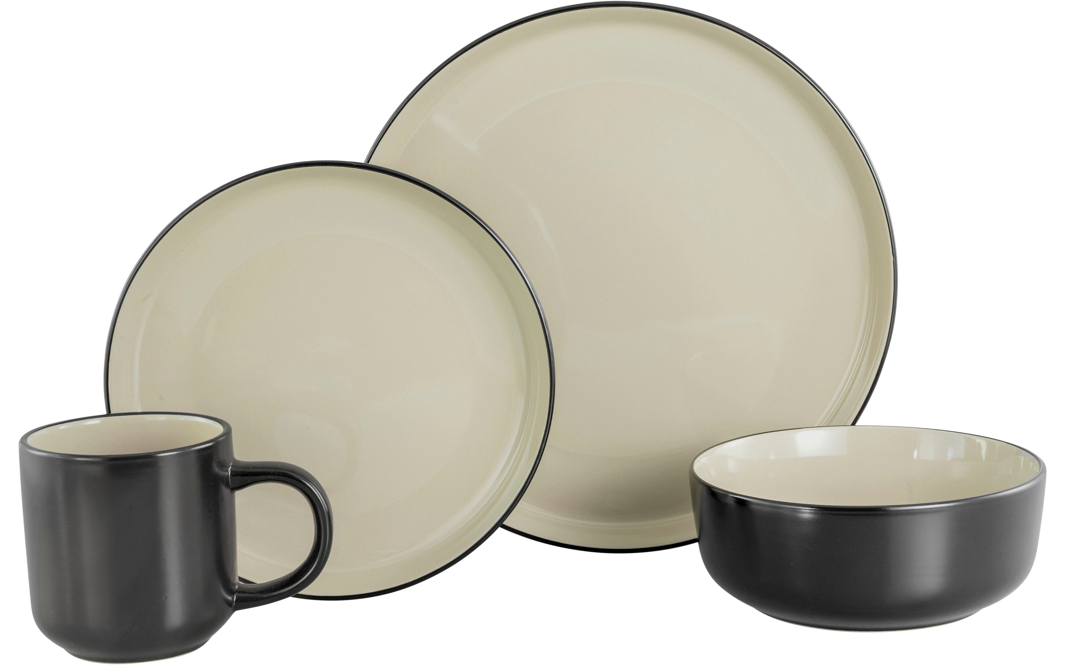 Thumbnail - my home Kombiservice "modernes Geschirr-Set, Service Östra Greda" hohe Haltbarkeit, spülmaschinengeeignet & mikrowelleng...