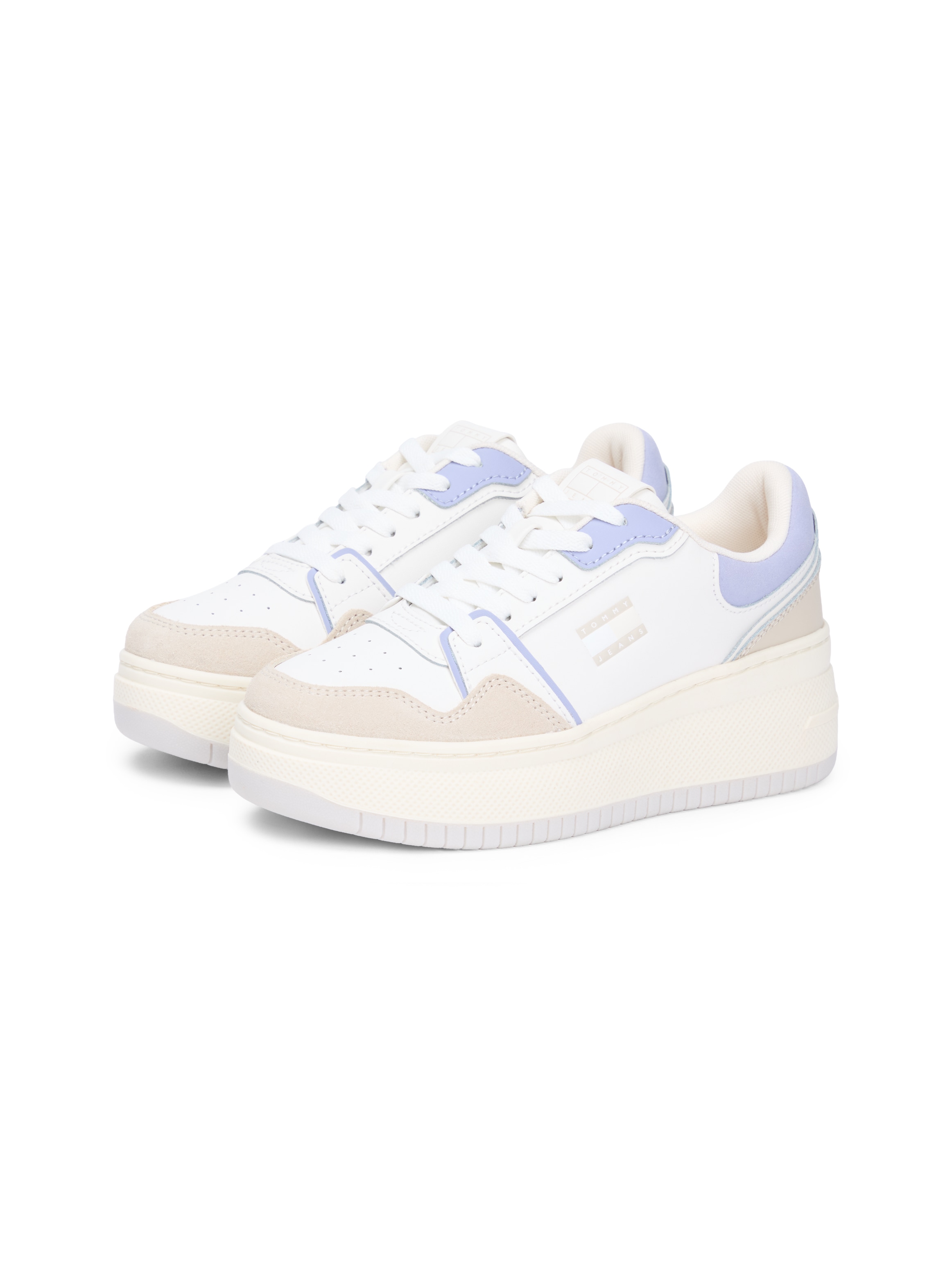 Tommy Jeans Plateausneaker "TJW RETRO BASKET FLATFORM", Freizeitschuh, Halb günstig online kaufen