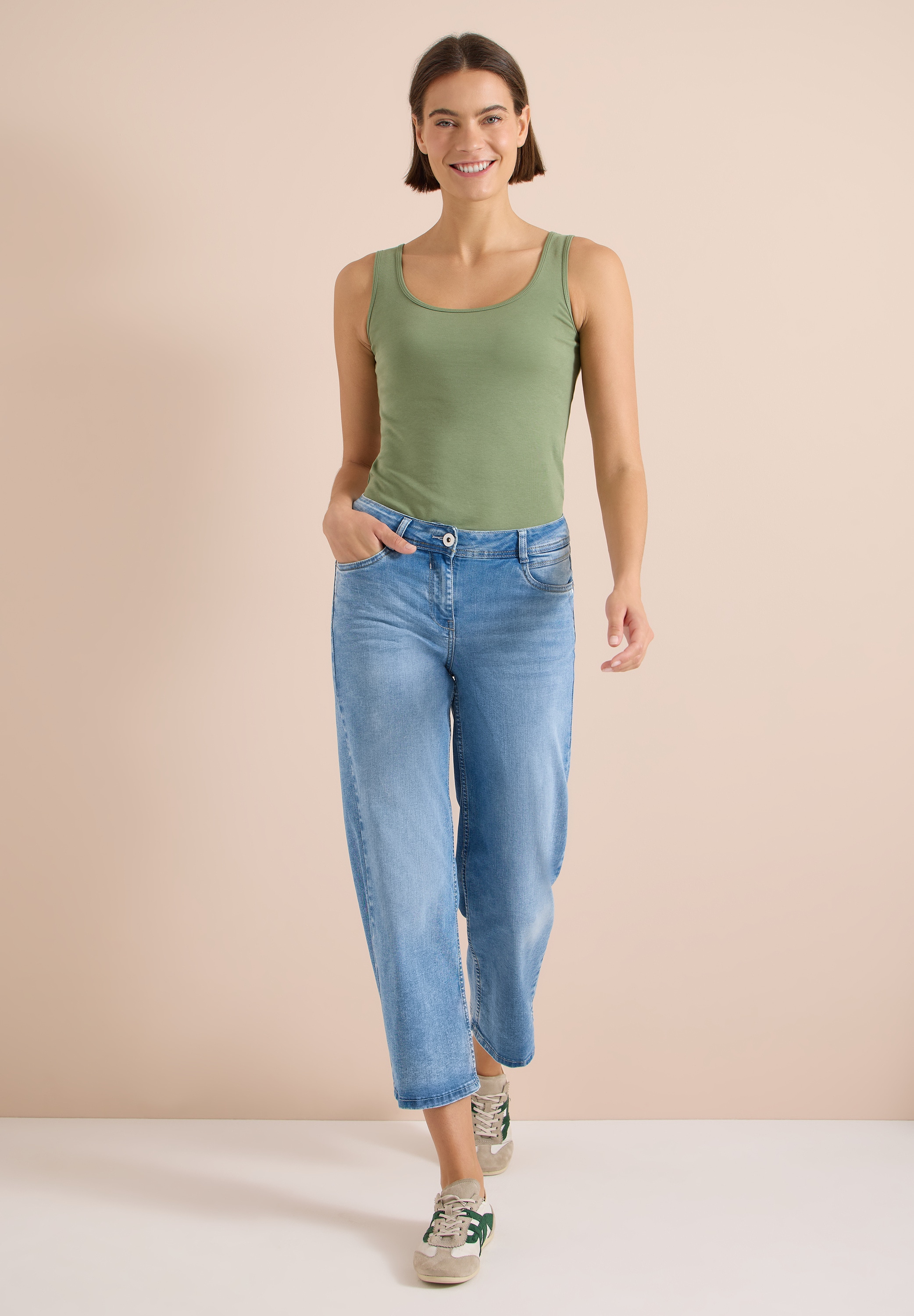 Cecil Slim-fit-Jeans 5-Pocket-Style