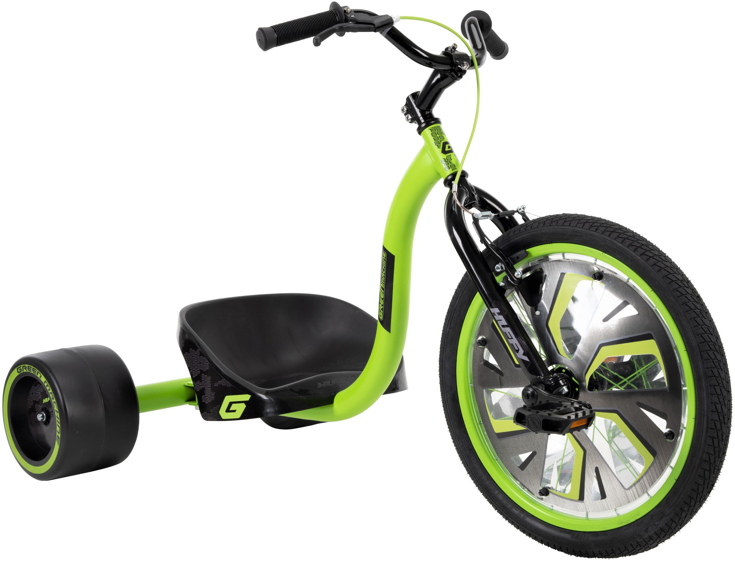 Huffy Elektro-Kindertrike »Green Machine Slider zum Aufsitzen 20-Zoll; Trike«, ab 9 Jahren