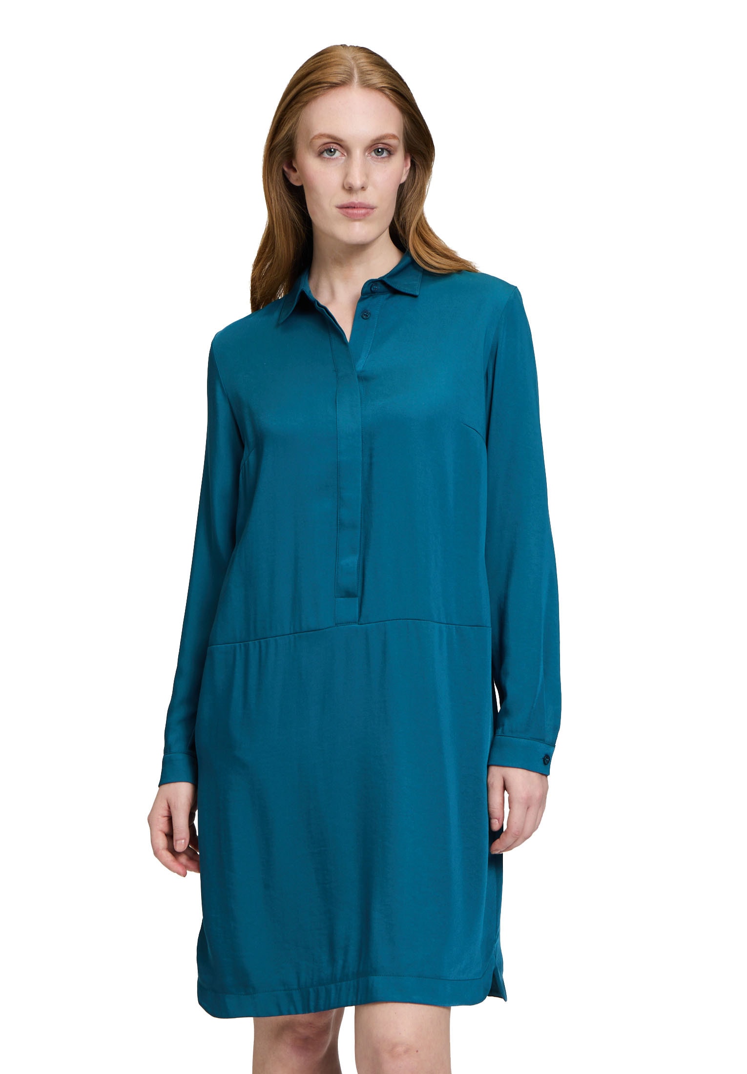 Betty Barclay Hemdblusenkleid "Betty Barclay Damen Hemdblusenkleid mit Knop günstig online kaufen
