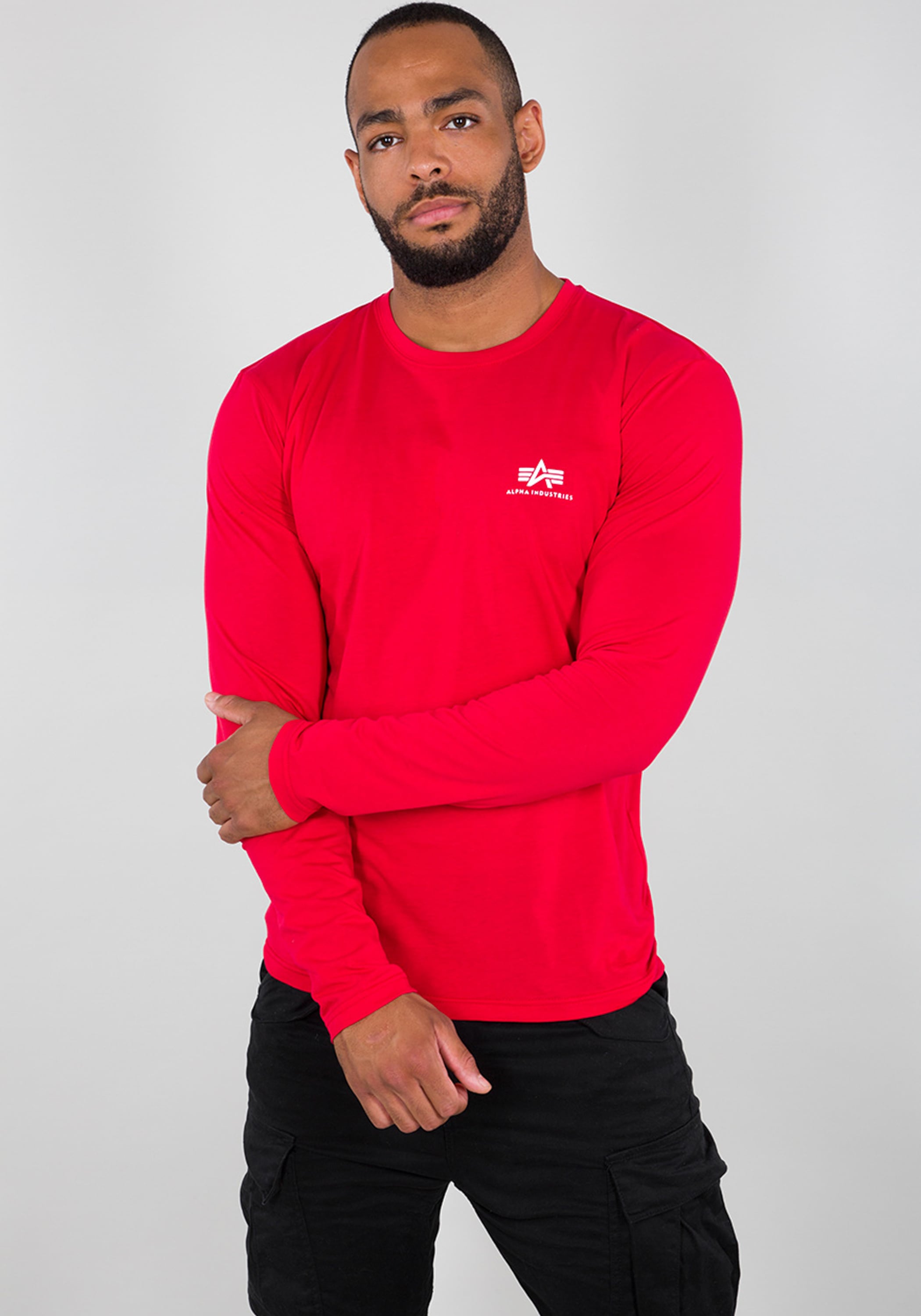 Alpha Industries Longsleeve »Alpha Industries Men - Longsleeves Basic LS SL«