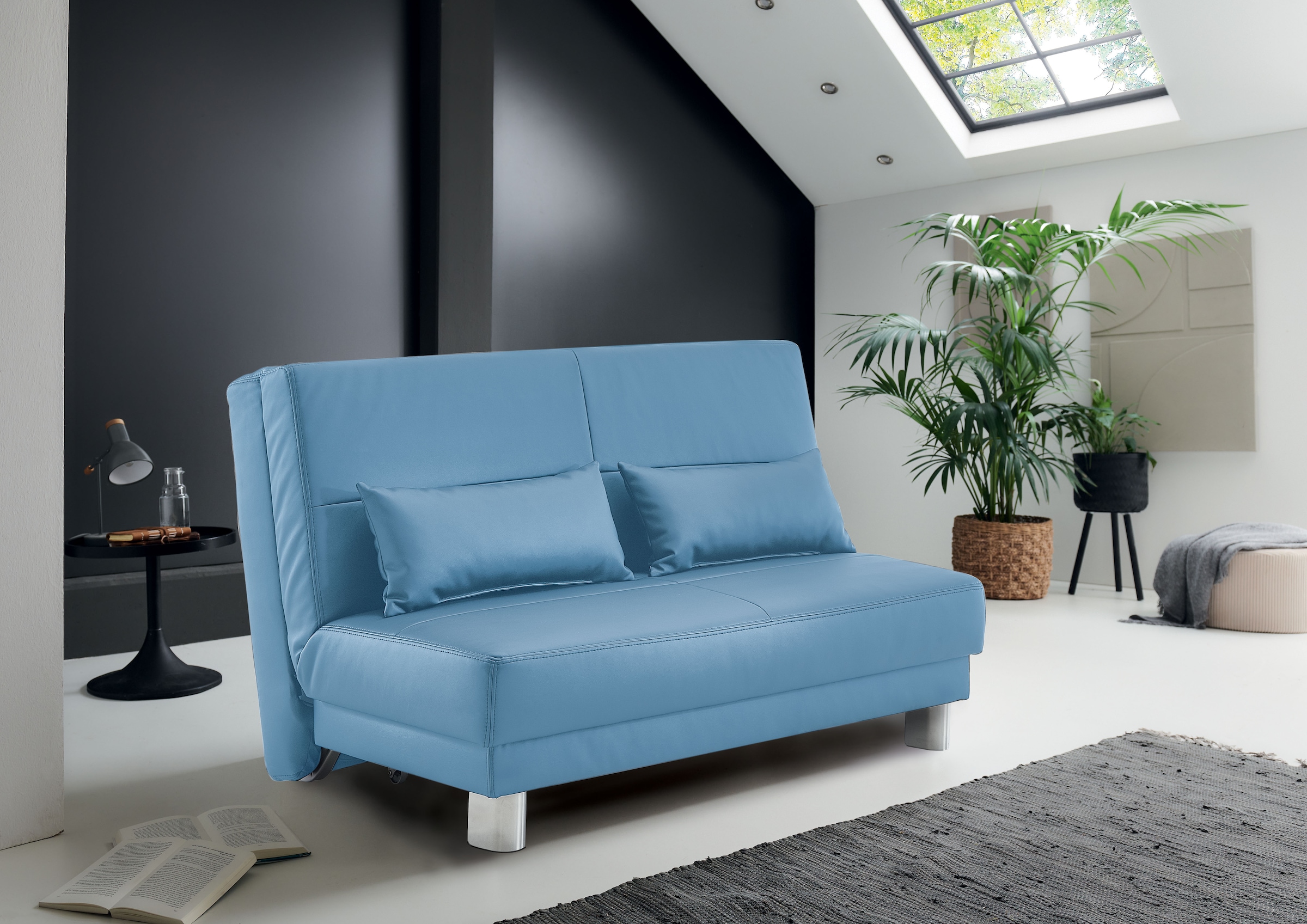 Home affaire Schlafsofa "Gina" mit einem Handgriff vom Sofa zum Bett günstig online kaufen