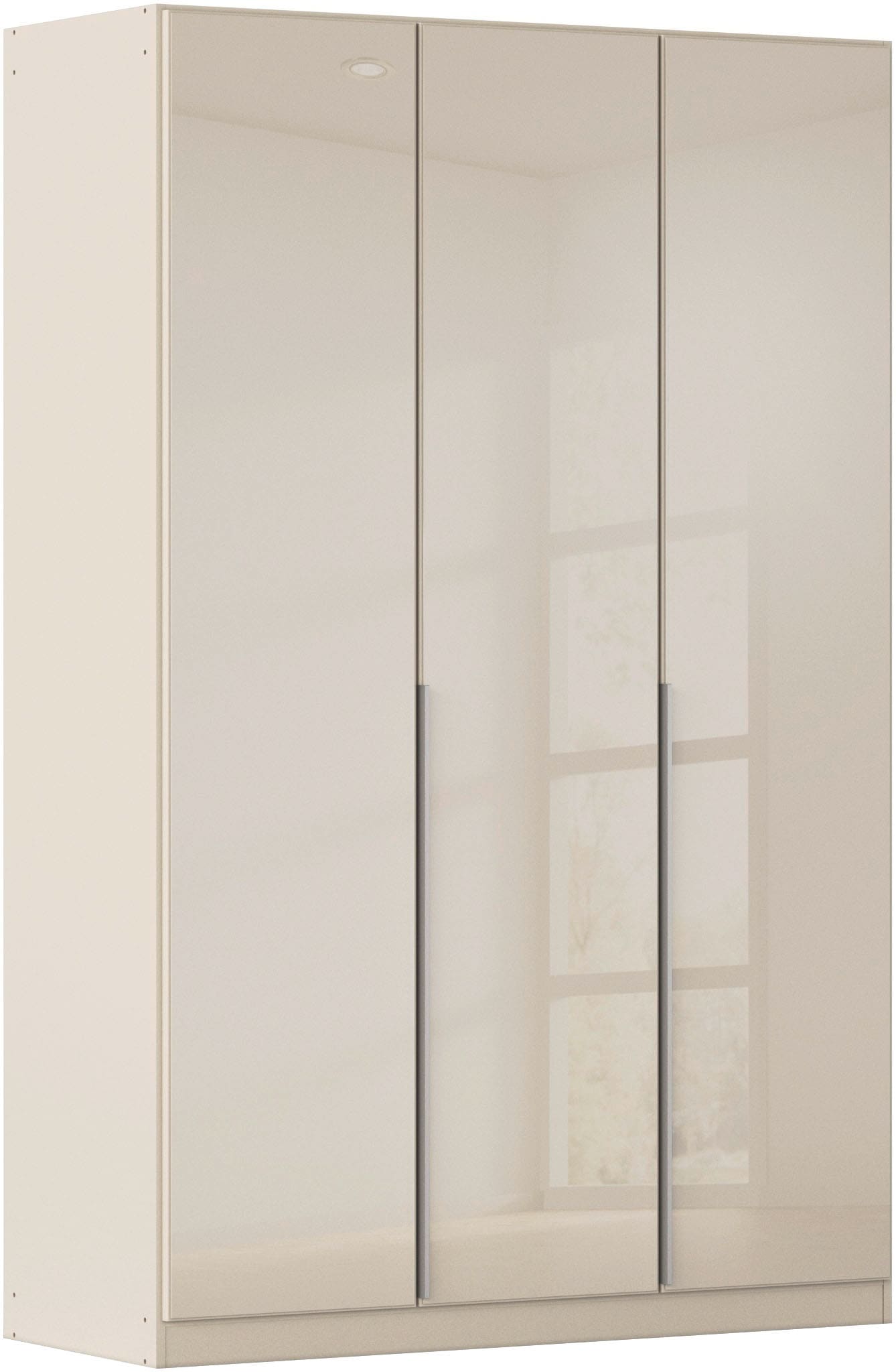 OTTO home Drehtürenschrank "Kleiderschrank Kleiderschränke Schrank Garderobe AGORDO mit Glasfront" in zwei Griff-Farben, Breiten 91-405 cm, durchdachte Innenausstattung, in 8 Breiten und 2 Höhen MADE IN GERMANY