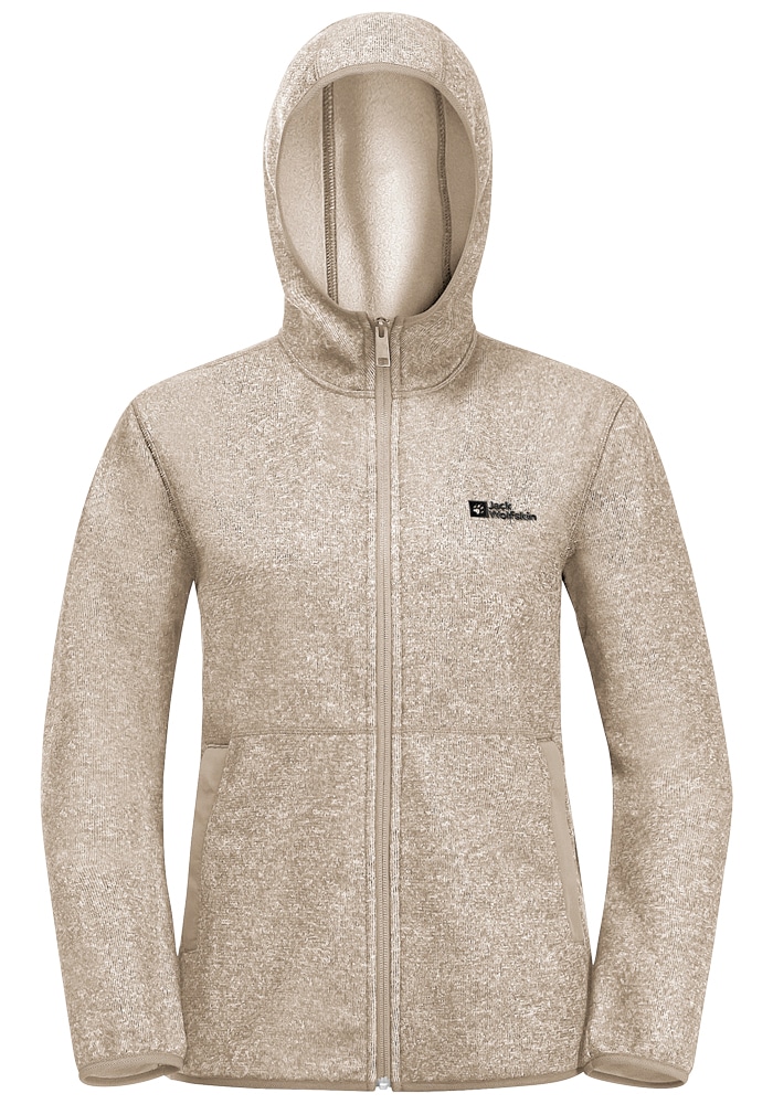Jack Wolfskin Fleecejacke »TANNENSPUR JKT W«, mit Kapuze