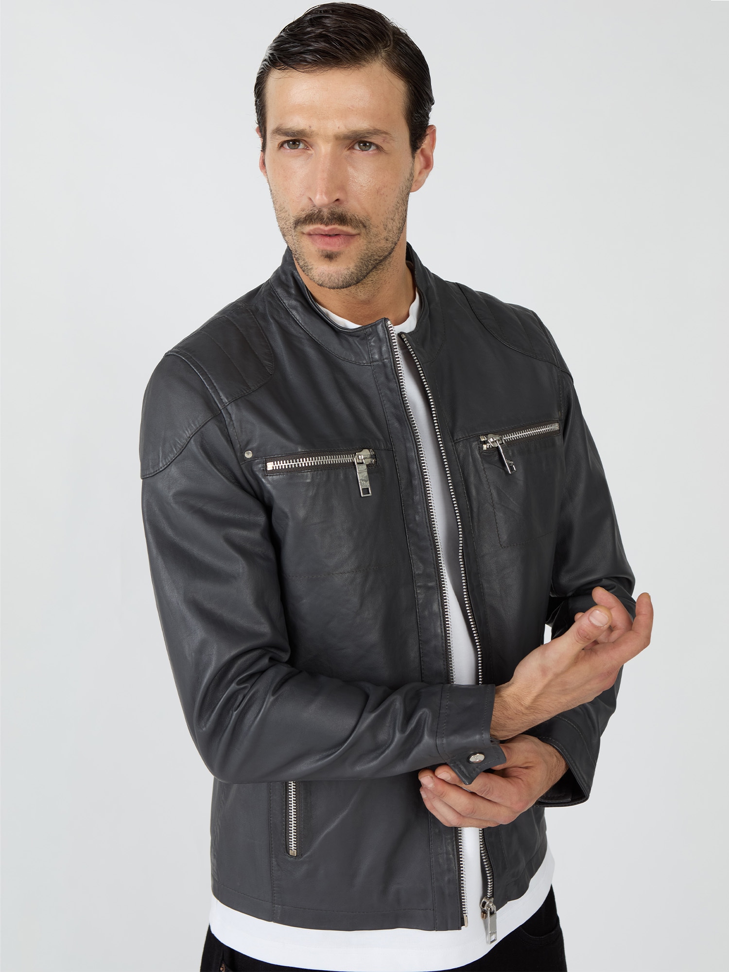 Maze Lederjacke »Flint«