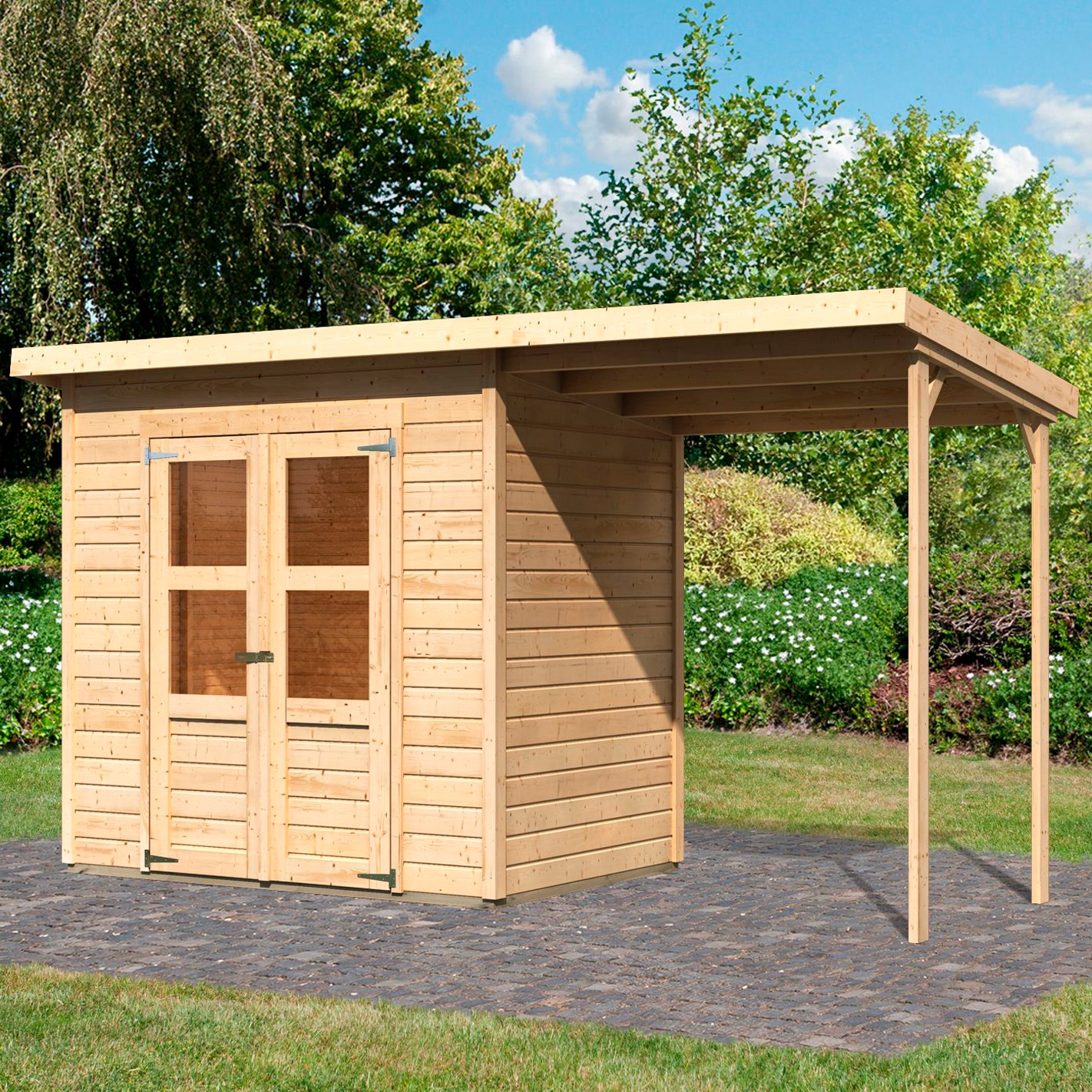 Karibu Gartenhaus "Baggersee 2" günstig online kaufen