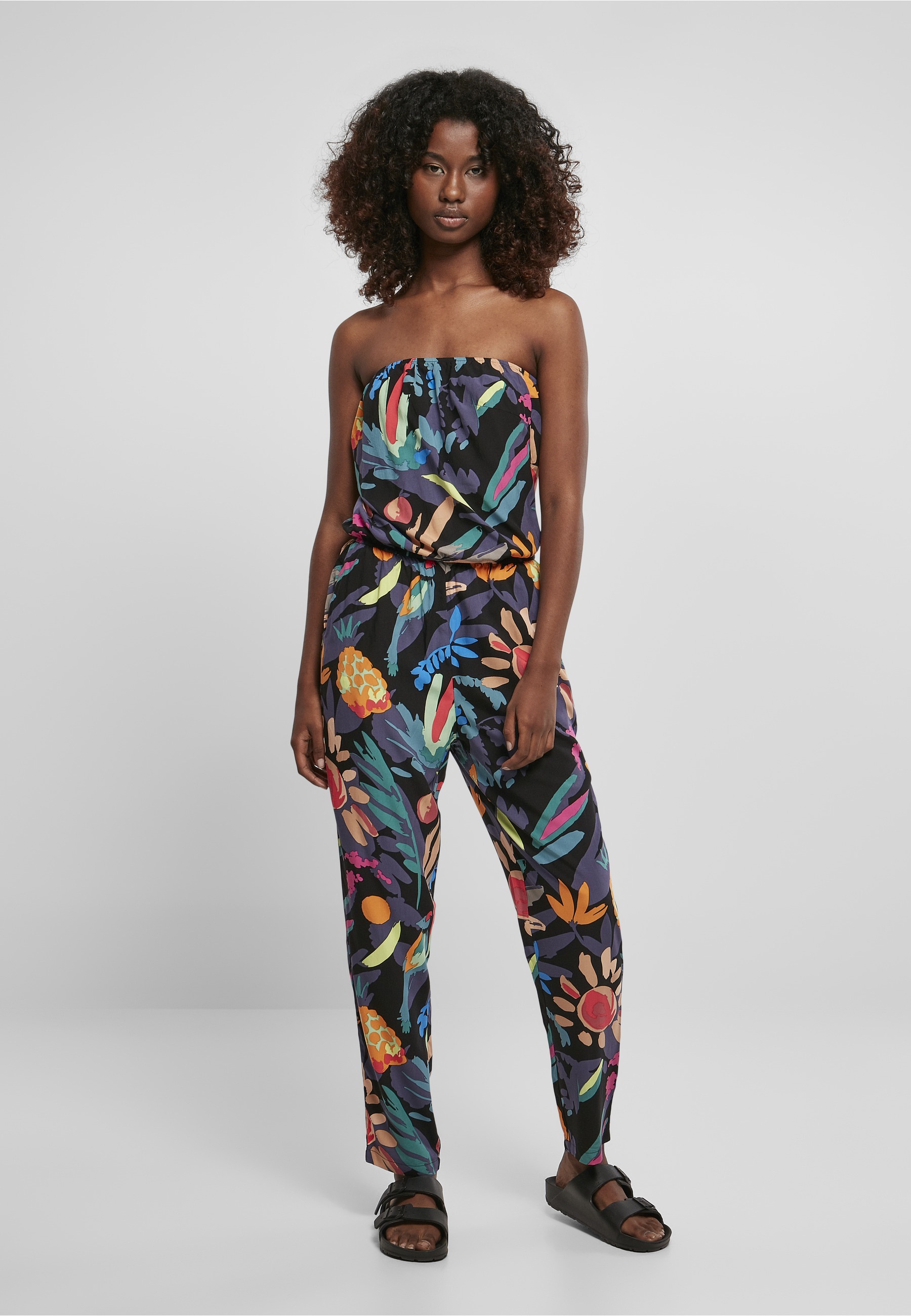 Urban Classics Bandeau Jumpsuit Blackfruity M 3