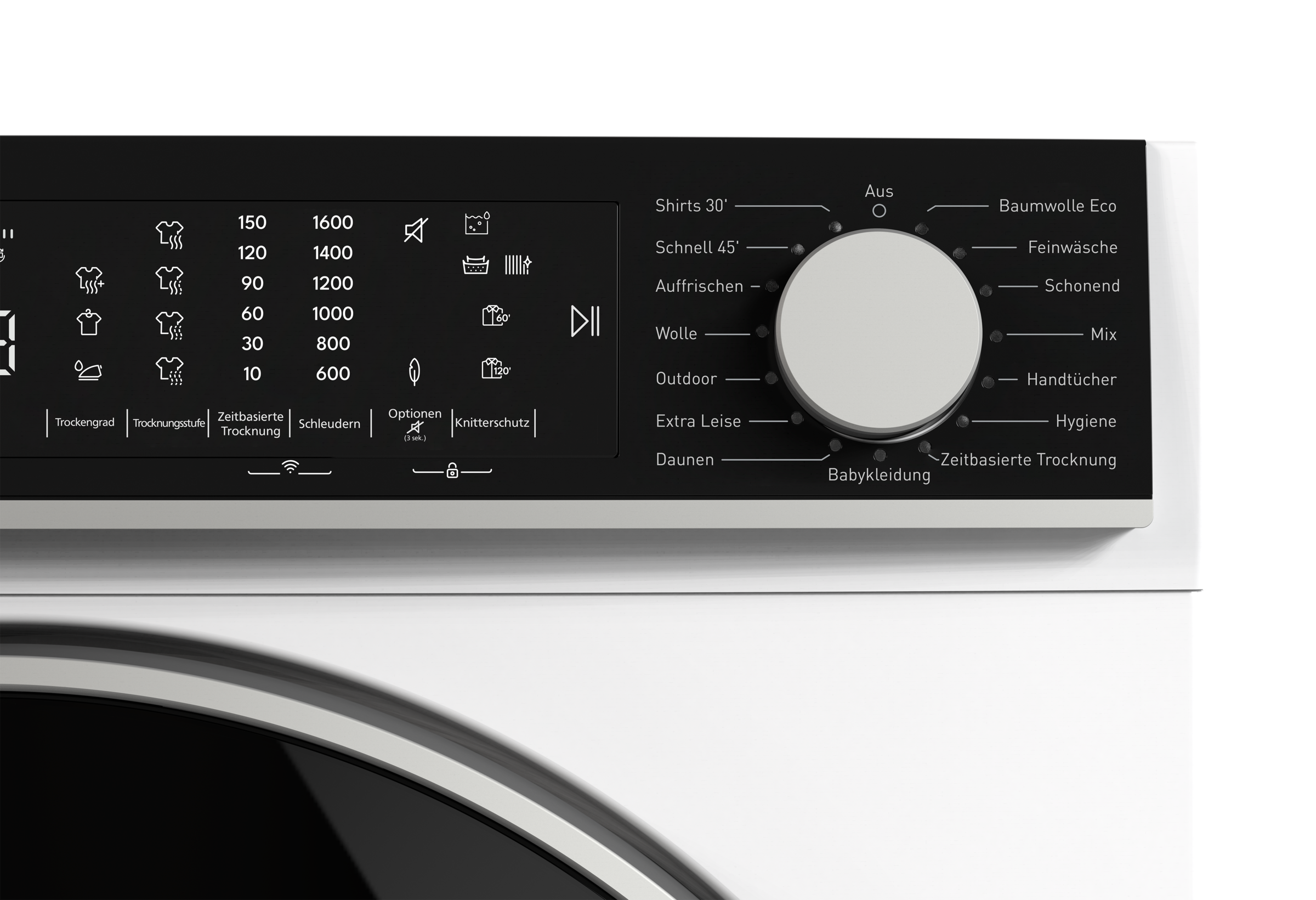 Sharp Wärmepumpentrockner »KD-WNHL8S9GWB-DE« KD-WNHL WiFi, VeeZy App-Steuerung, BubbleDrum, Sensortrocknung, 15 Programme