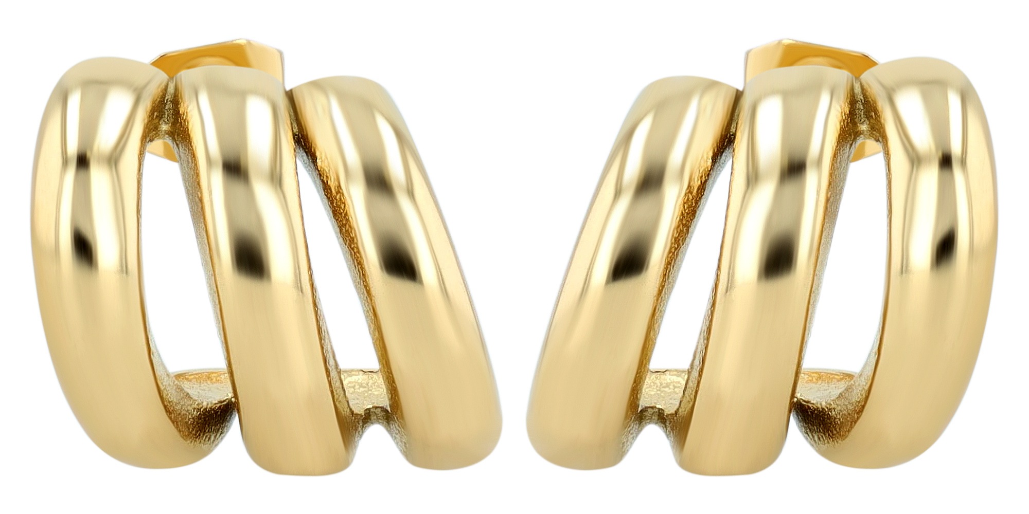 Adelia´s Paar Creolen "Damen Ohrringe – Creole aus Edelstahl" Ein kleines G günstig online kaufen