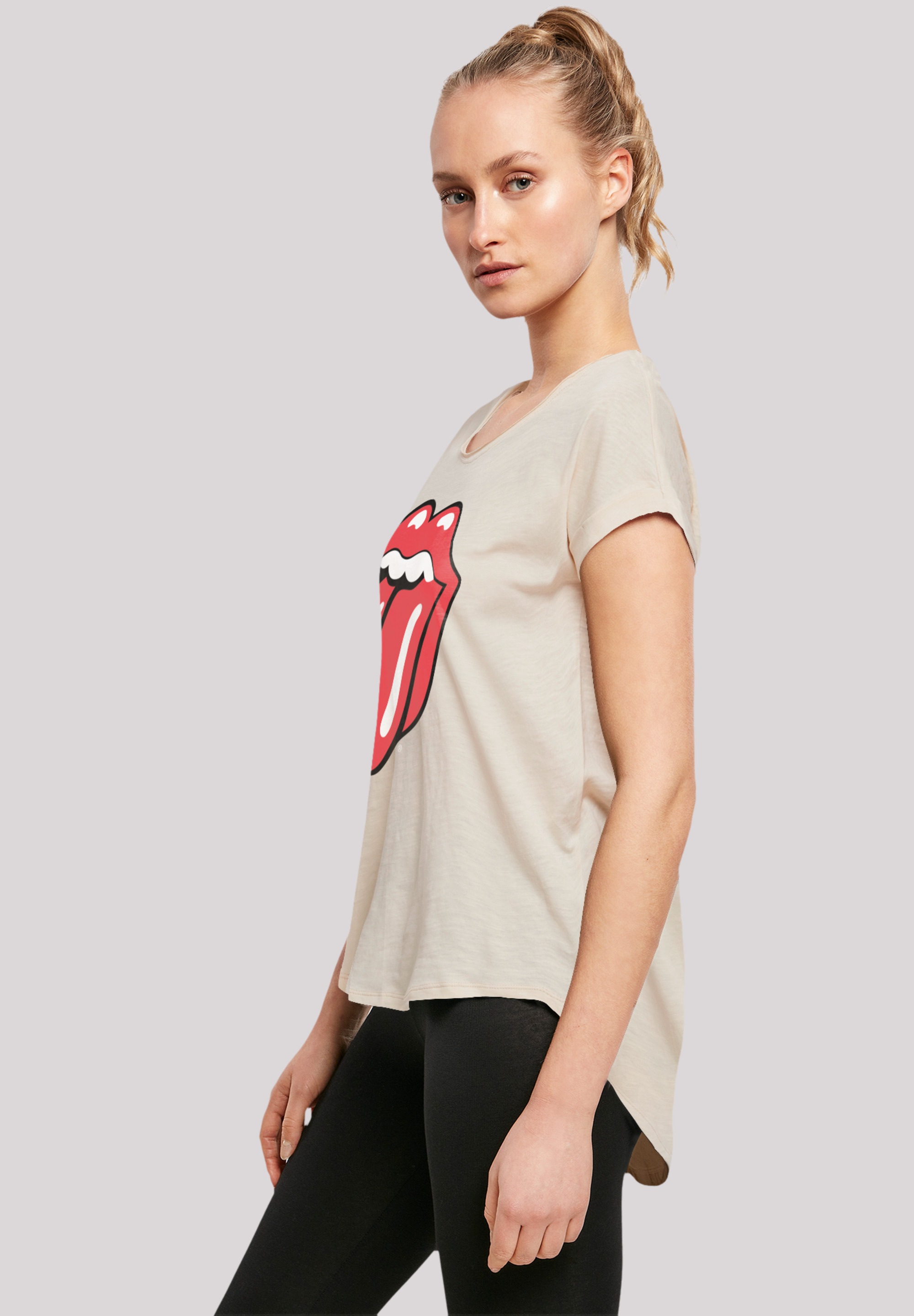F4NT4STIC T-Shirt »The Rolling Stones Zunge«, Premium Qualität