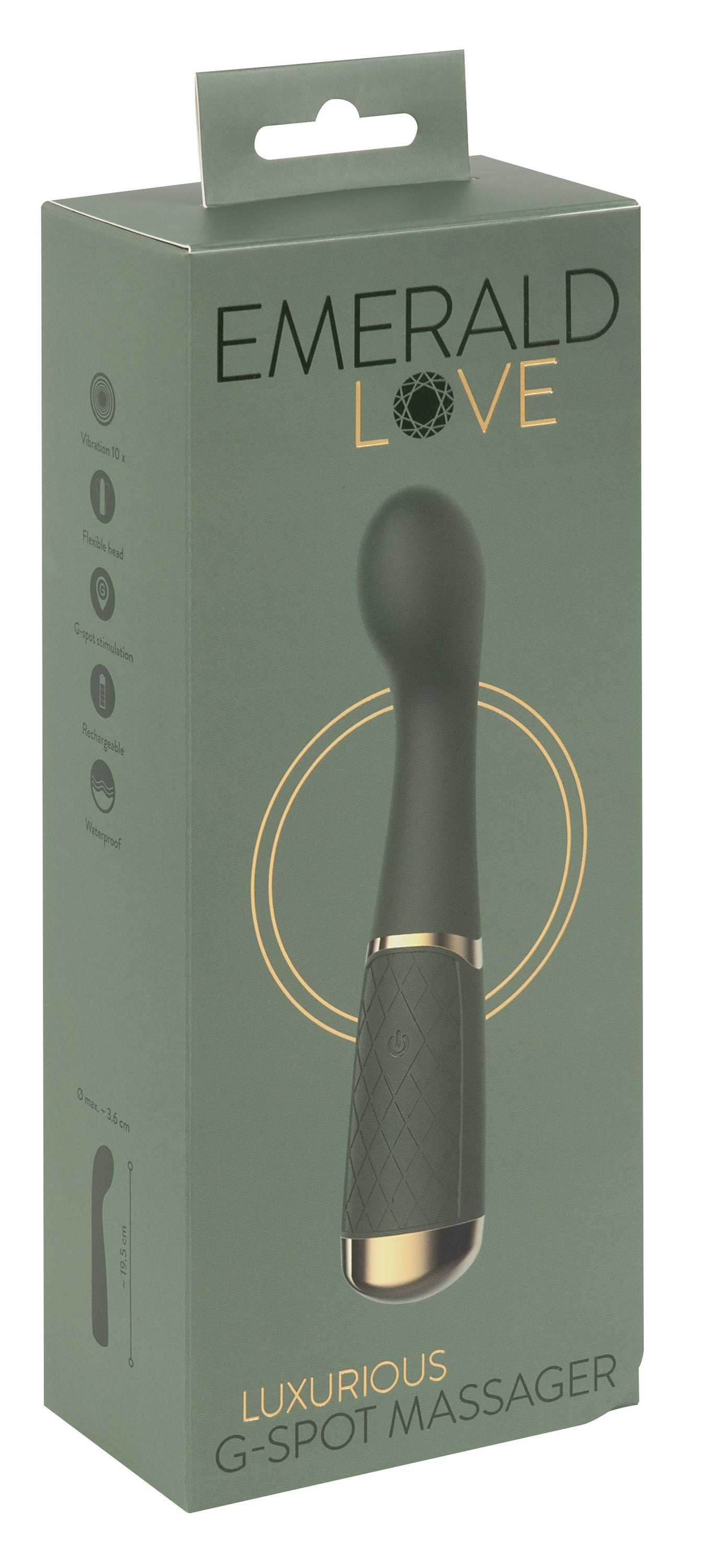 Emerald Love Vibrator »G-Punkt Vibrator Luxurious G-Spot Massager«