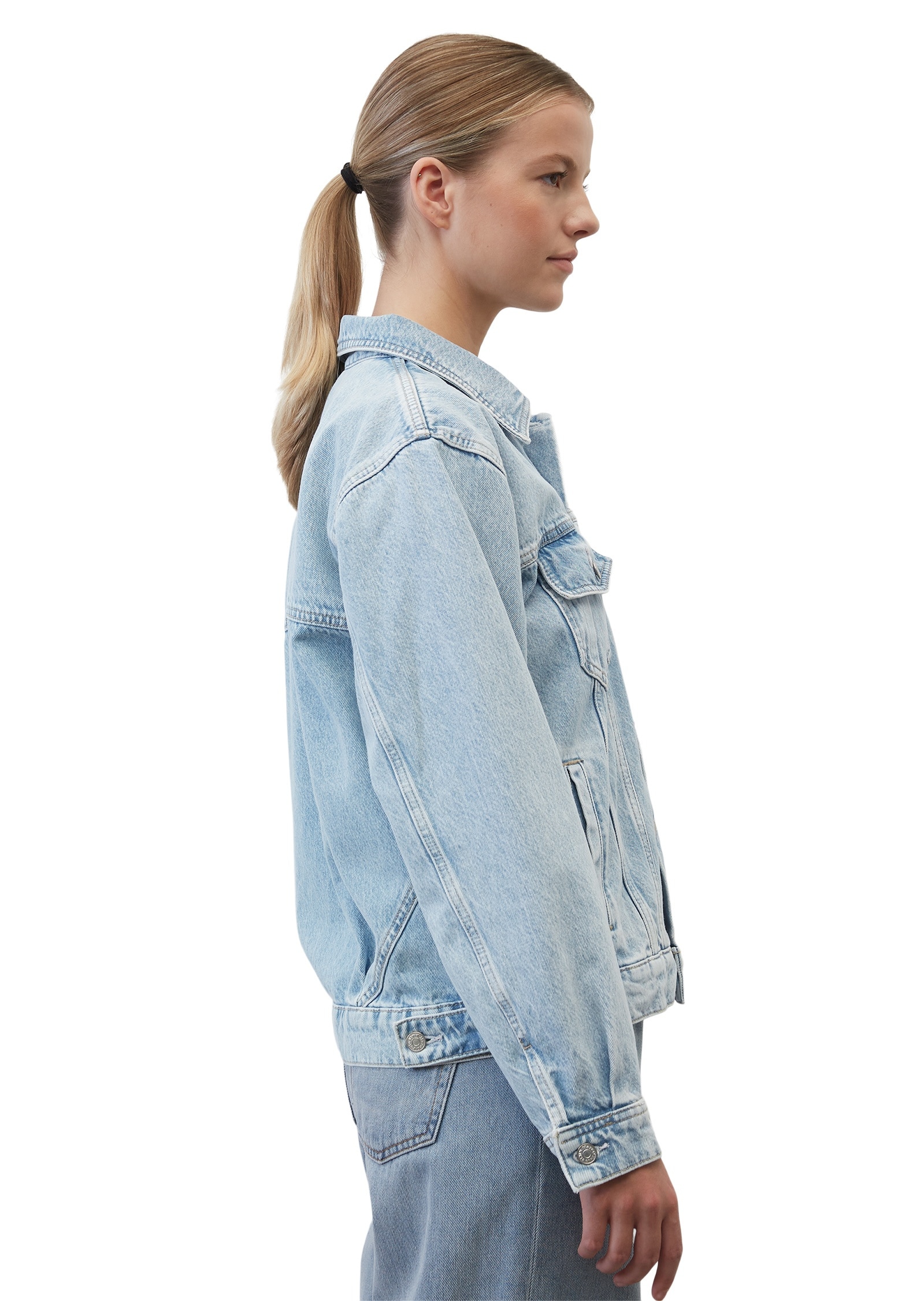Marc O'Polo DENIM Jeansjacke »aus Organic Cotton«, ohne Kapuze
