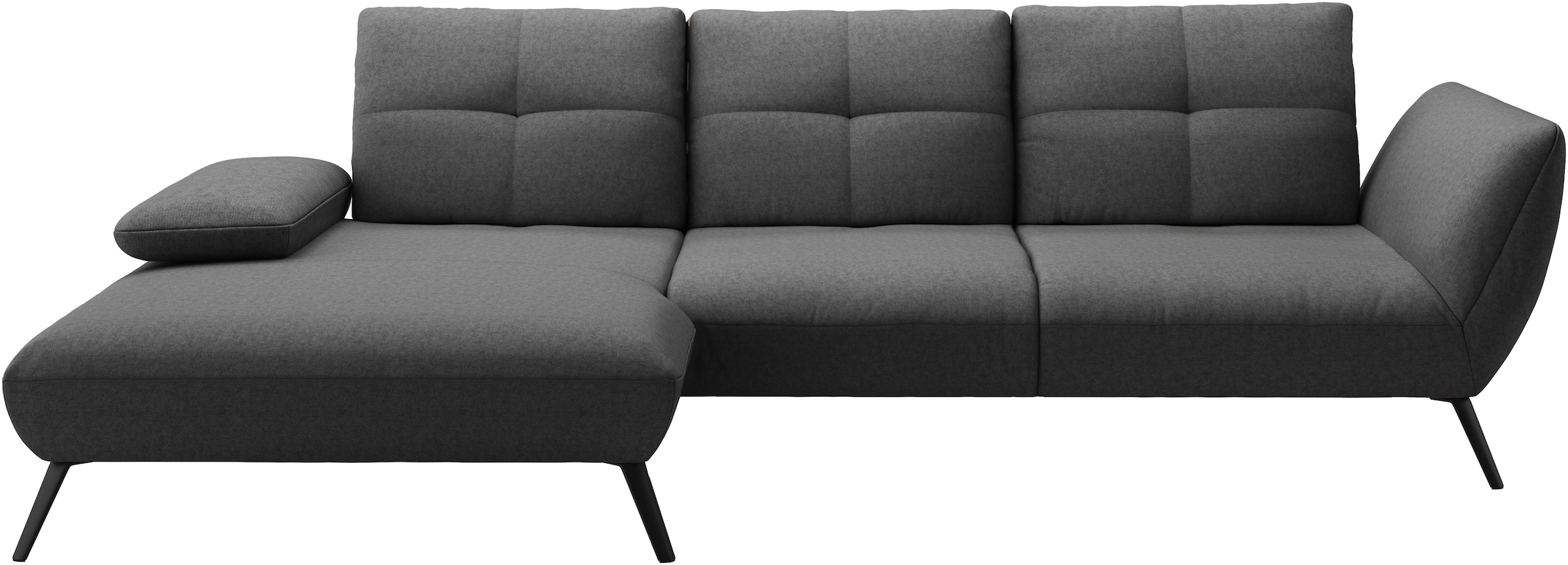 Places of Style Ecksofa »Mikado L-Form«, inkl. Sitztiefenverstellung und Armteilverstellung