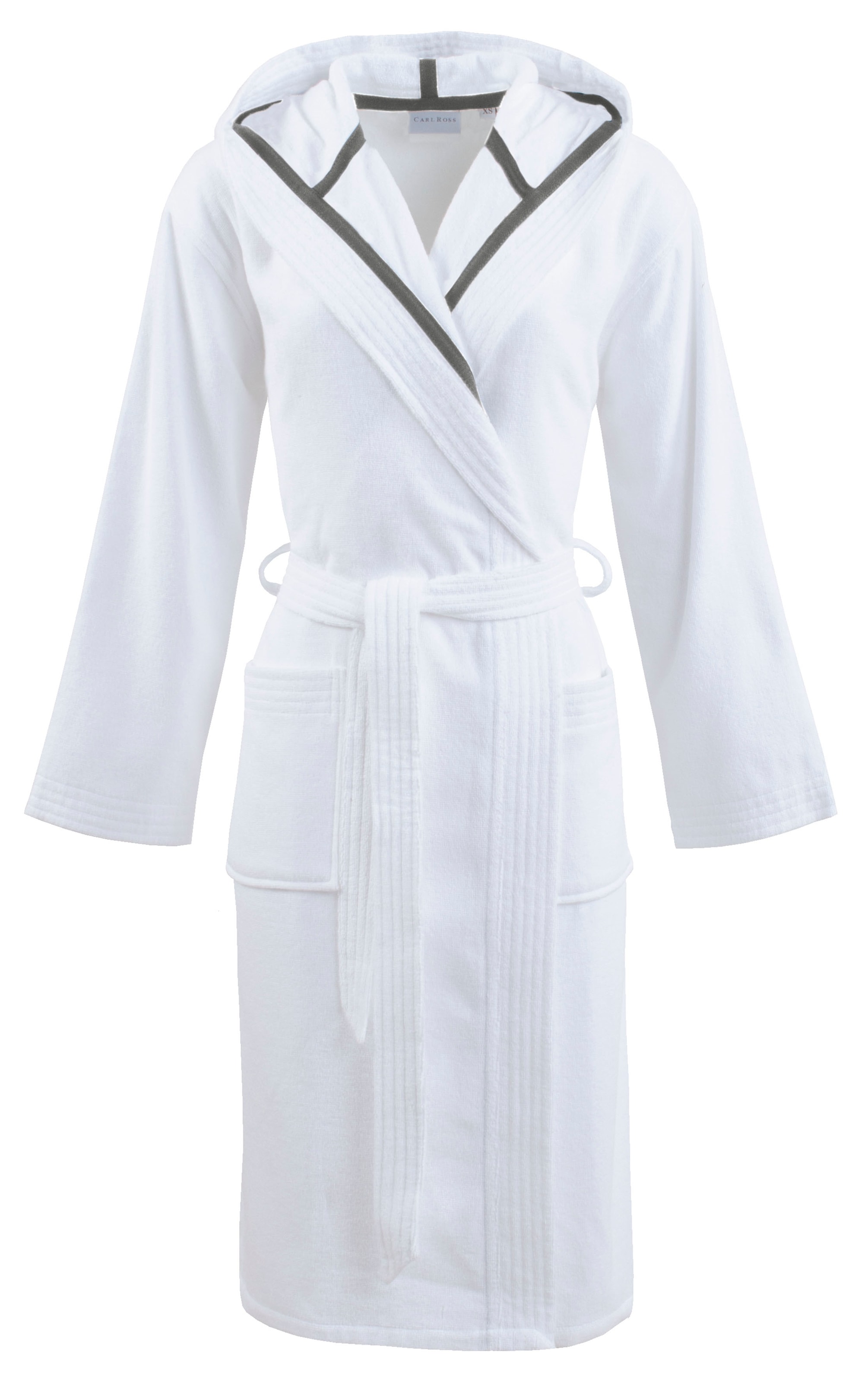 Carl Ross Unisex-Bademantel "41310", 1 Stk. Midilänge günstig online kaufen