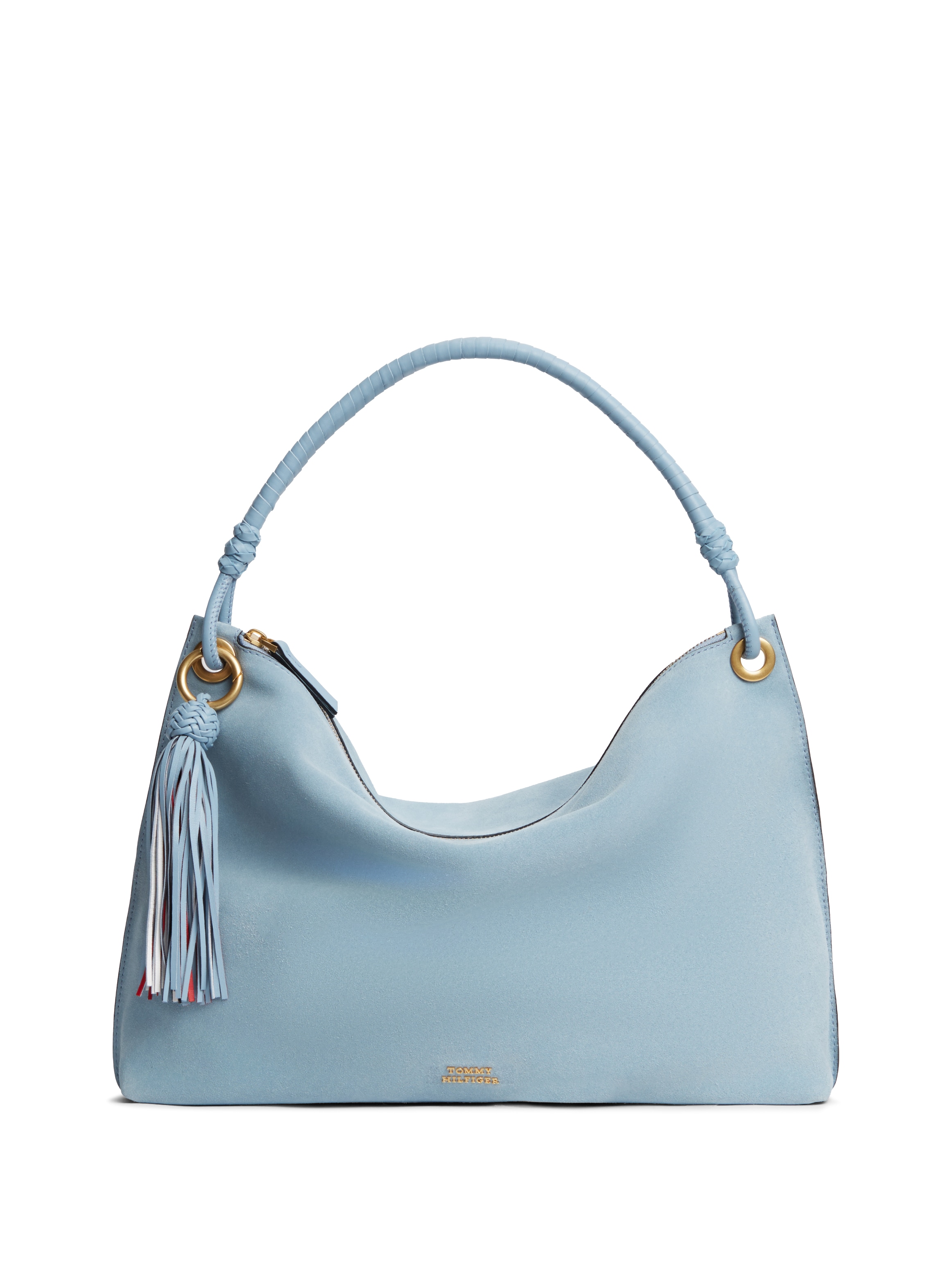 Tommy Hilfiger Schultertasche "TH STATEMENT LEATHER BAG SUEDE" Damen Traget günstig online kaufen