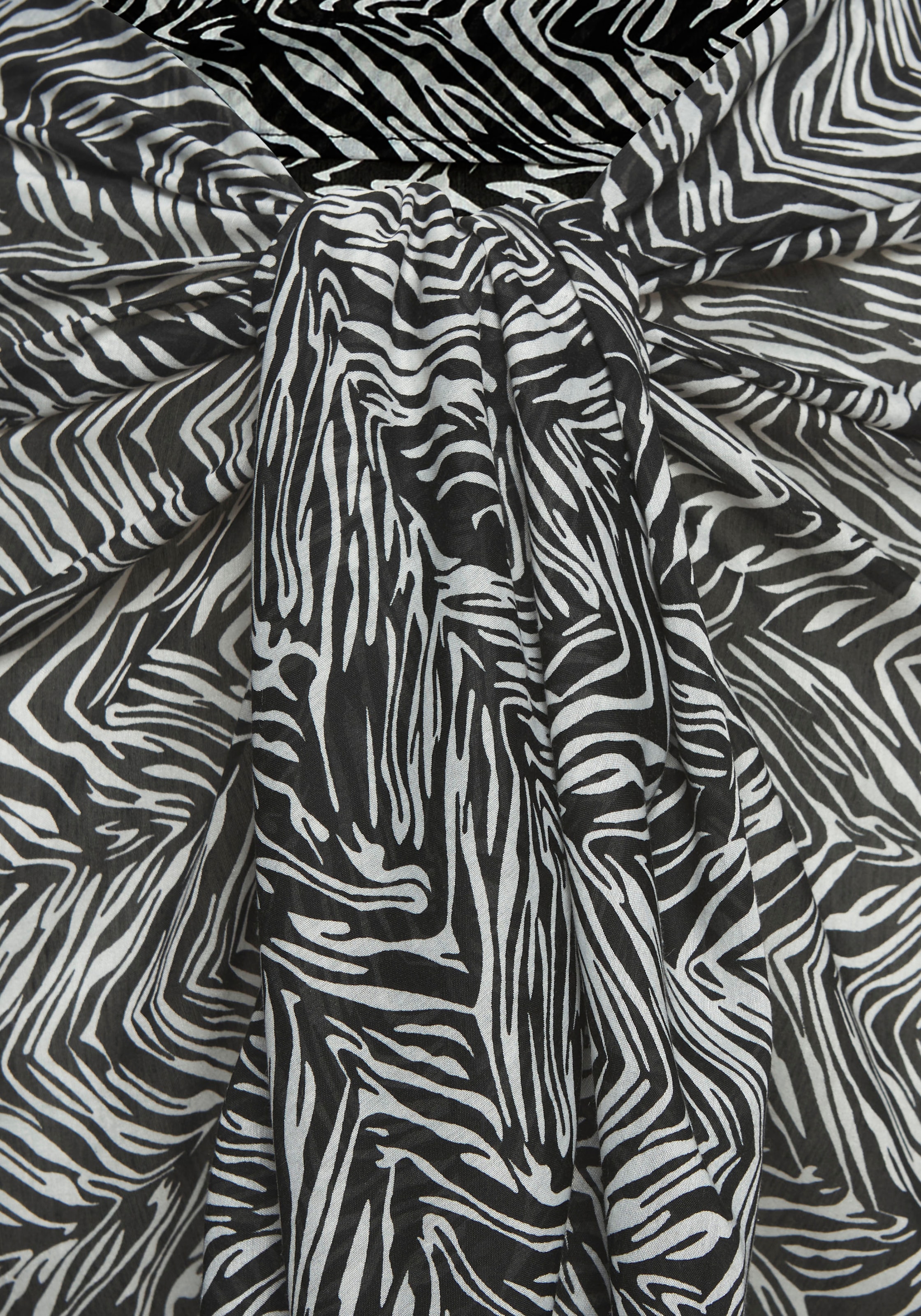 s.Oliver Strandrock, mit Animalprint