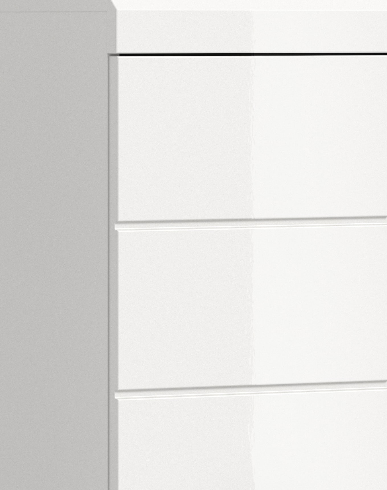 INOSIGN Badmöbel-Set »Siena, 2 teilig, inklusive LED Beleuchtung, bestehend aus:«, (Set), Waschbeckenunterschrank, Spiegelschrank, LED Badaufsatzleuchte