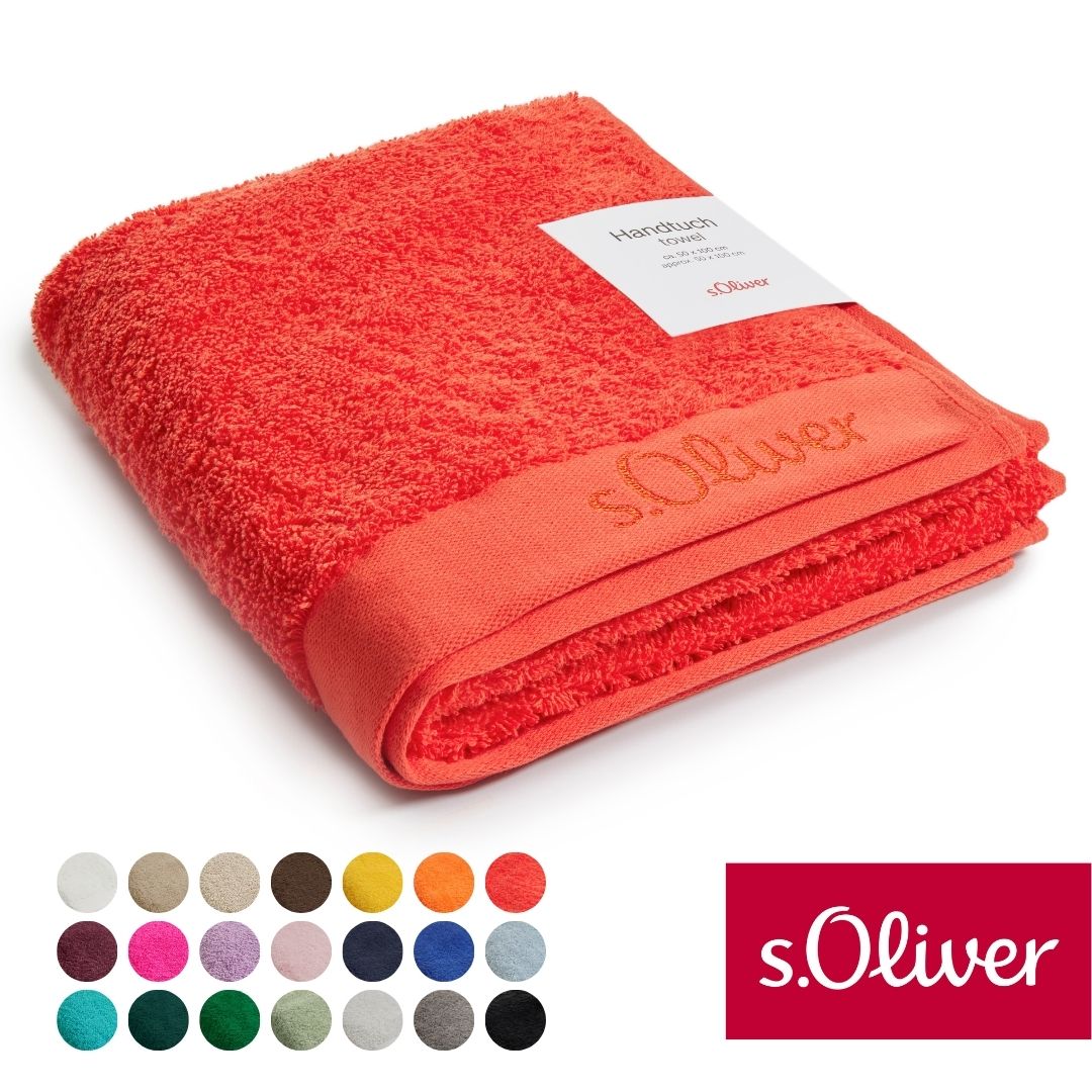 s.Oliver Handtuch "s.Oliver, Premium Qualität, 600 gr/m², auch als Sets erhältlich" große Farbauswahl, auch als Duschtuch, Waschhandschuh, Gästetuch
