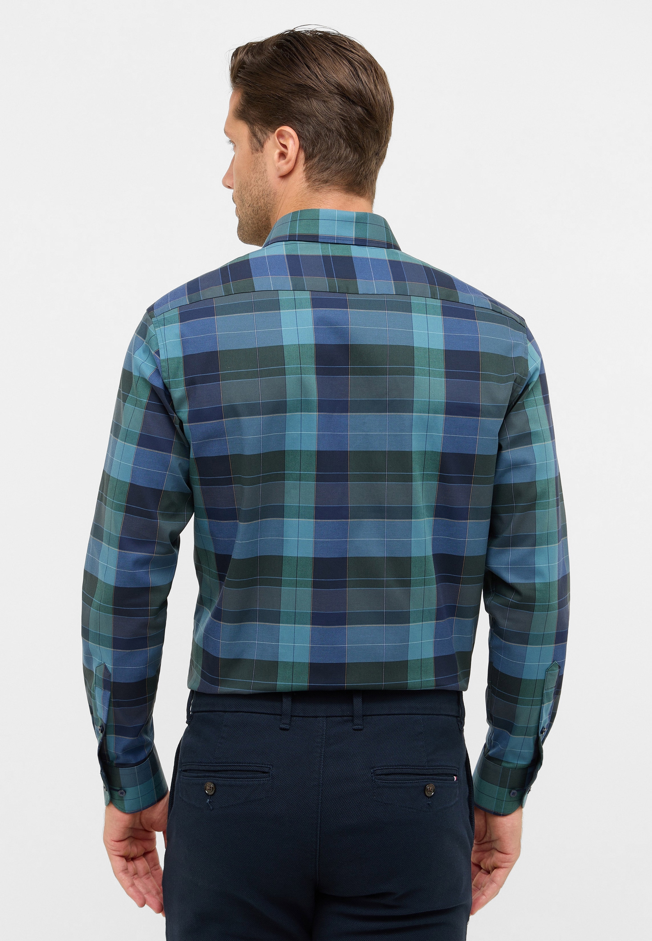 Eterna Langarmhemd »MODERN FIT«, NON IRON (bügelfrei)