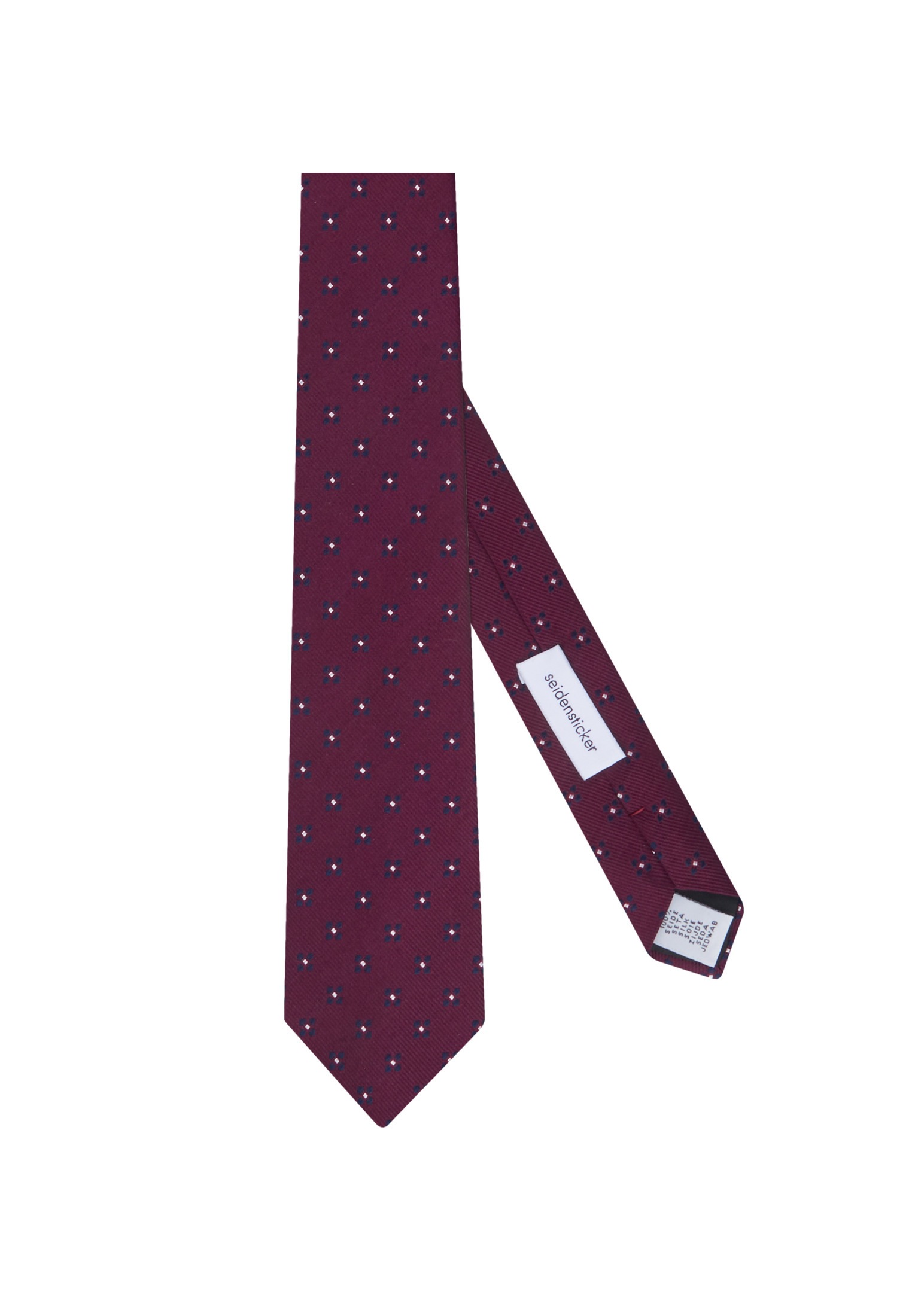 seidensticker Krawatte »Schwarze Rose« Regular Druck