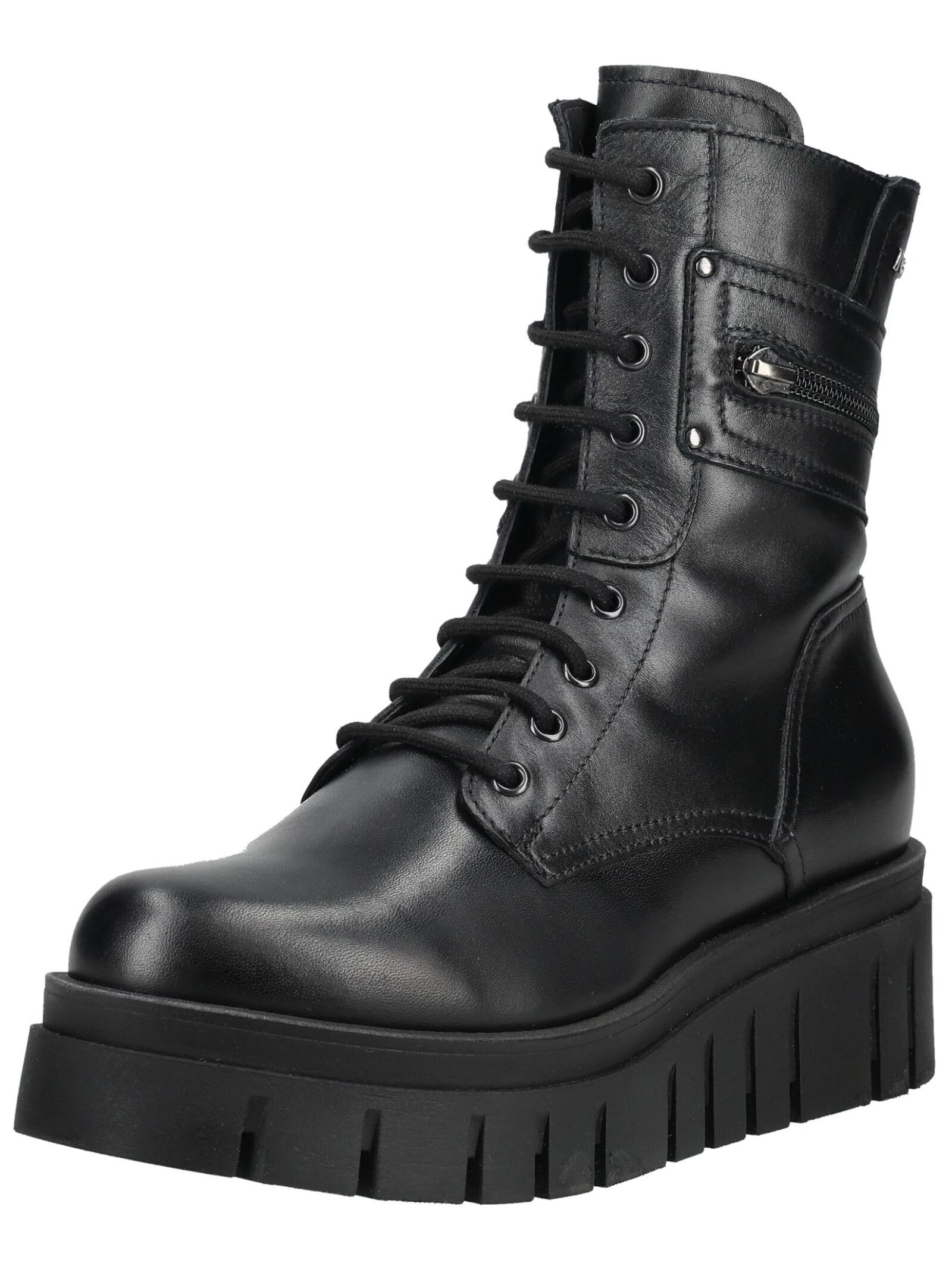 Nero Giardini Schnürstiefelette "Nero Giardini Stiefelette Leder"