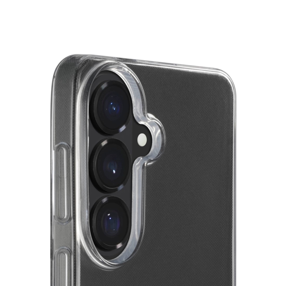 Hama Smartphone-Hülle »Handyhülle für Samsung Galaxy S26, durchsichtig« ultradünn, vergilbungsfrei, griffige Oberfläche, erhöhter Kantenschutz