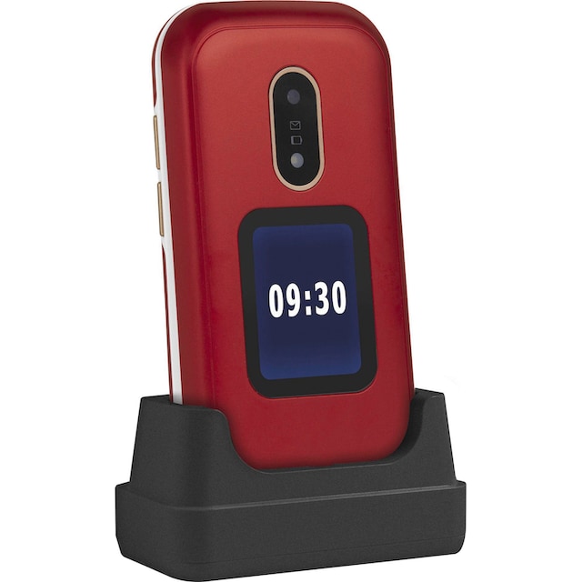Doro Handy »6060«, rot, 7,11 cm/2,8 Zoll, 3 MP Kamera | BAUR | alle Smartphones