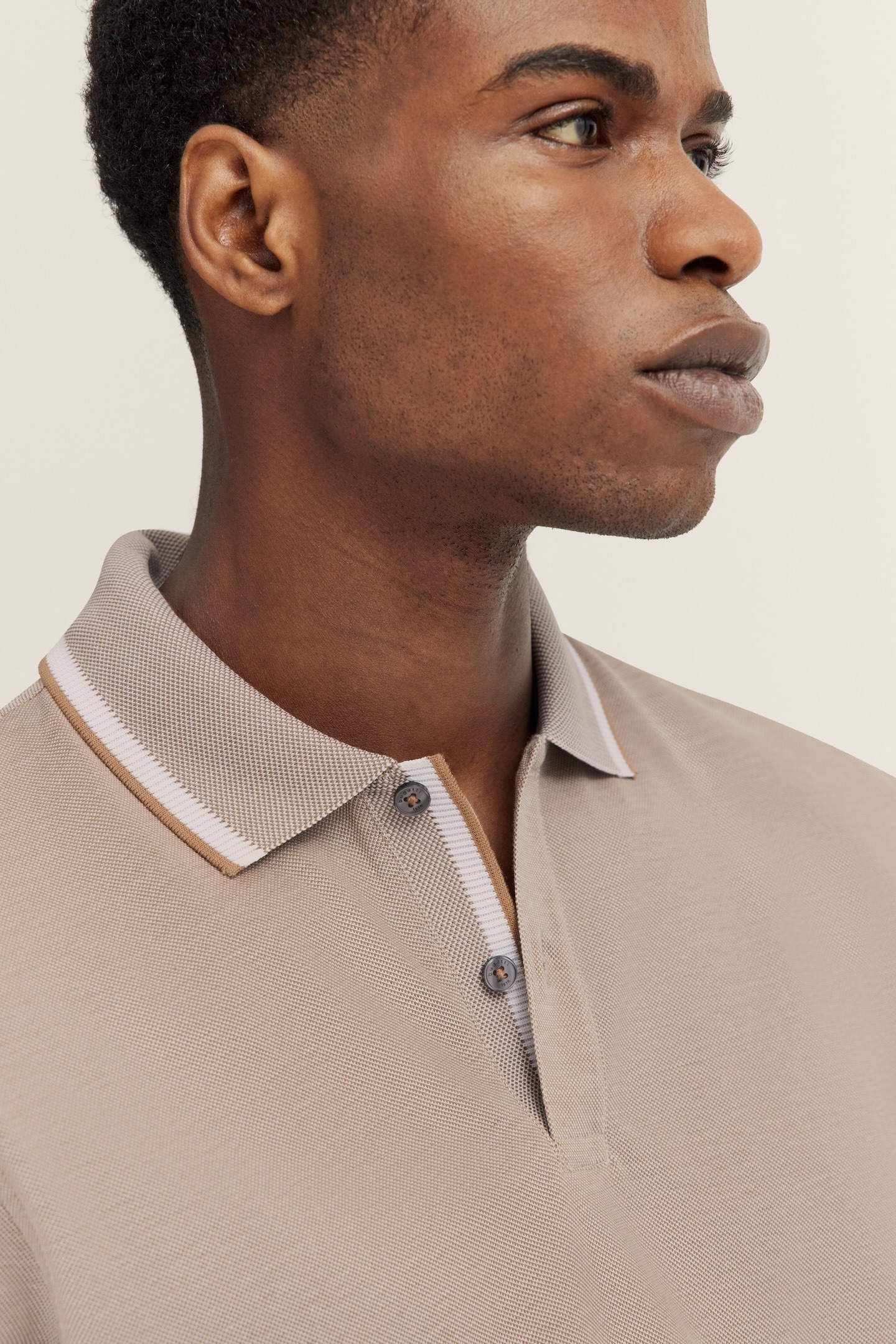 bugatti Poloshirt, aus Baumwolle