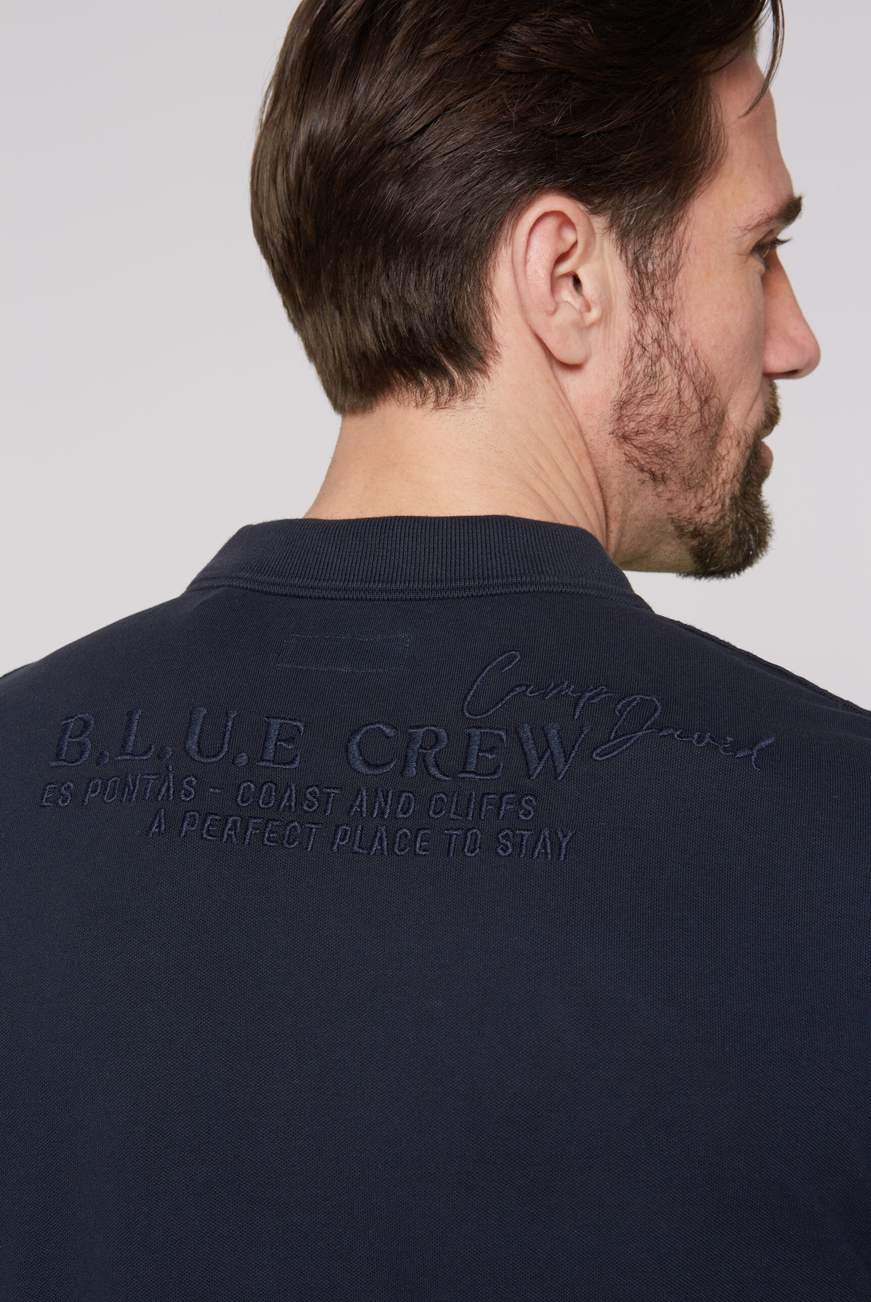 CAMP DAVID Poloshirt, aus Baumwolle