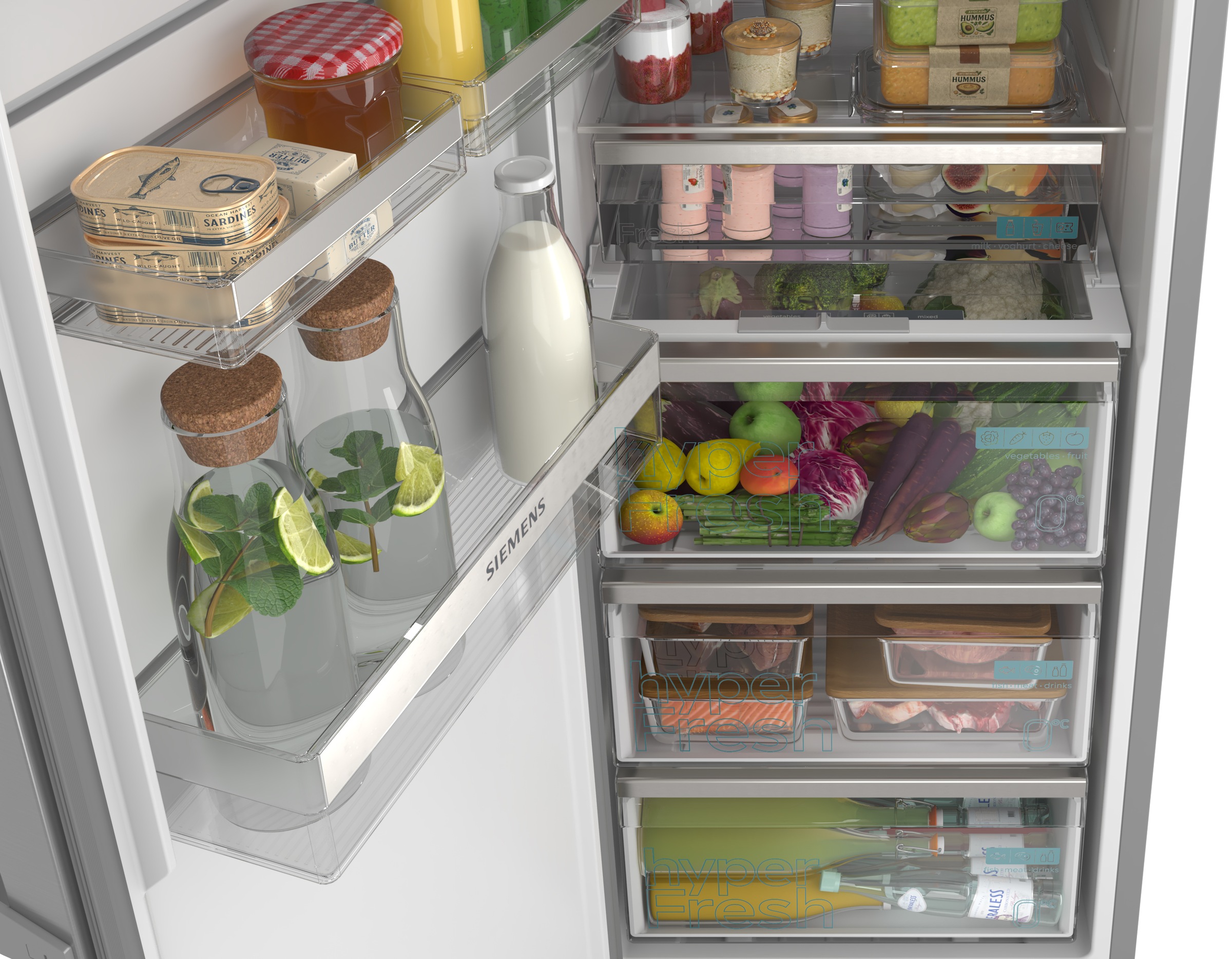 SIEMENS Kühlschrank iQ300 »KS36NVICG« 186,2 cm hoch 59,5 cm breit