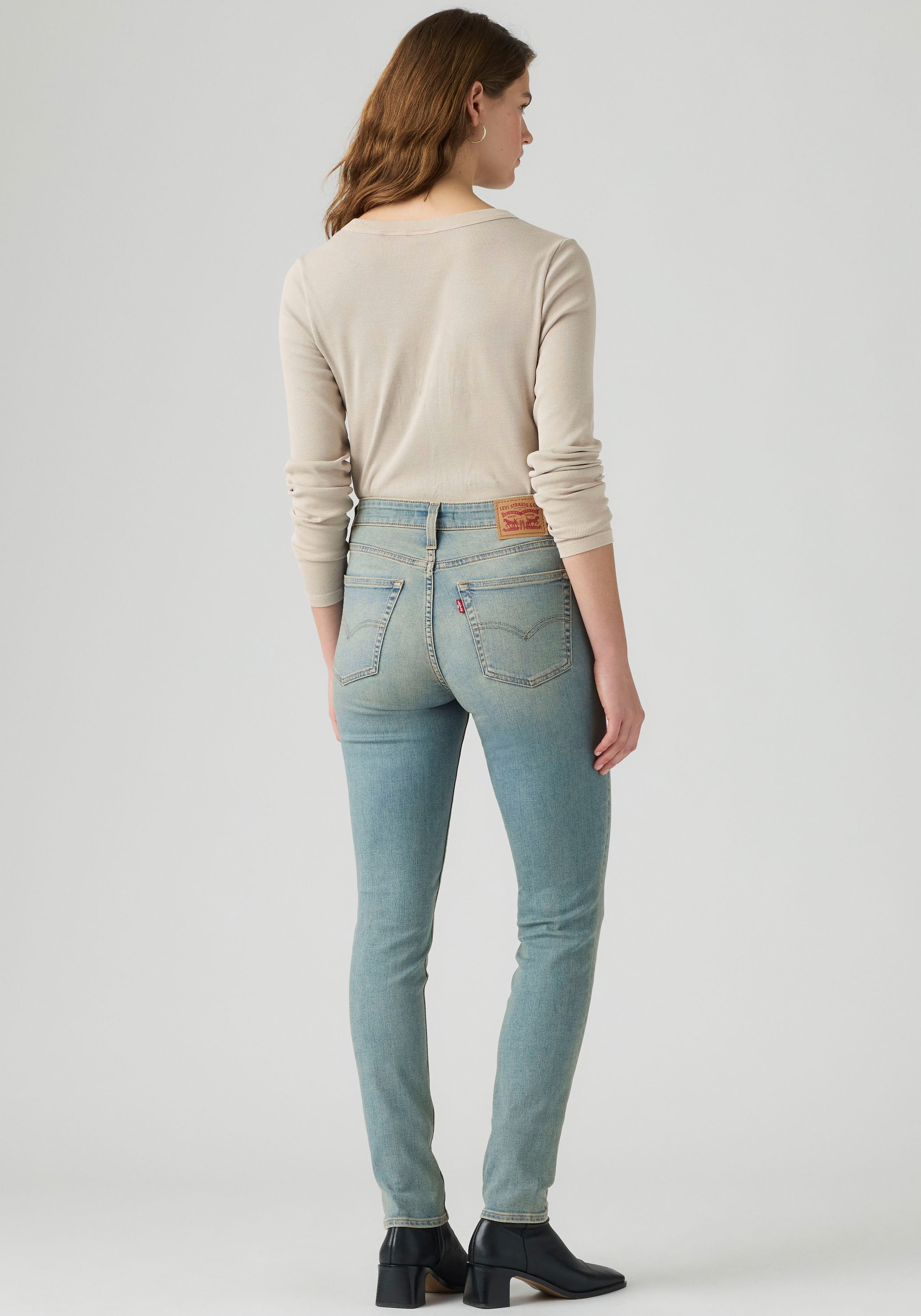 Profile Skinny-fit-Jeans mit hohem Bund