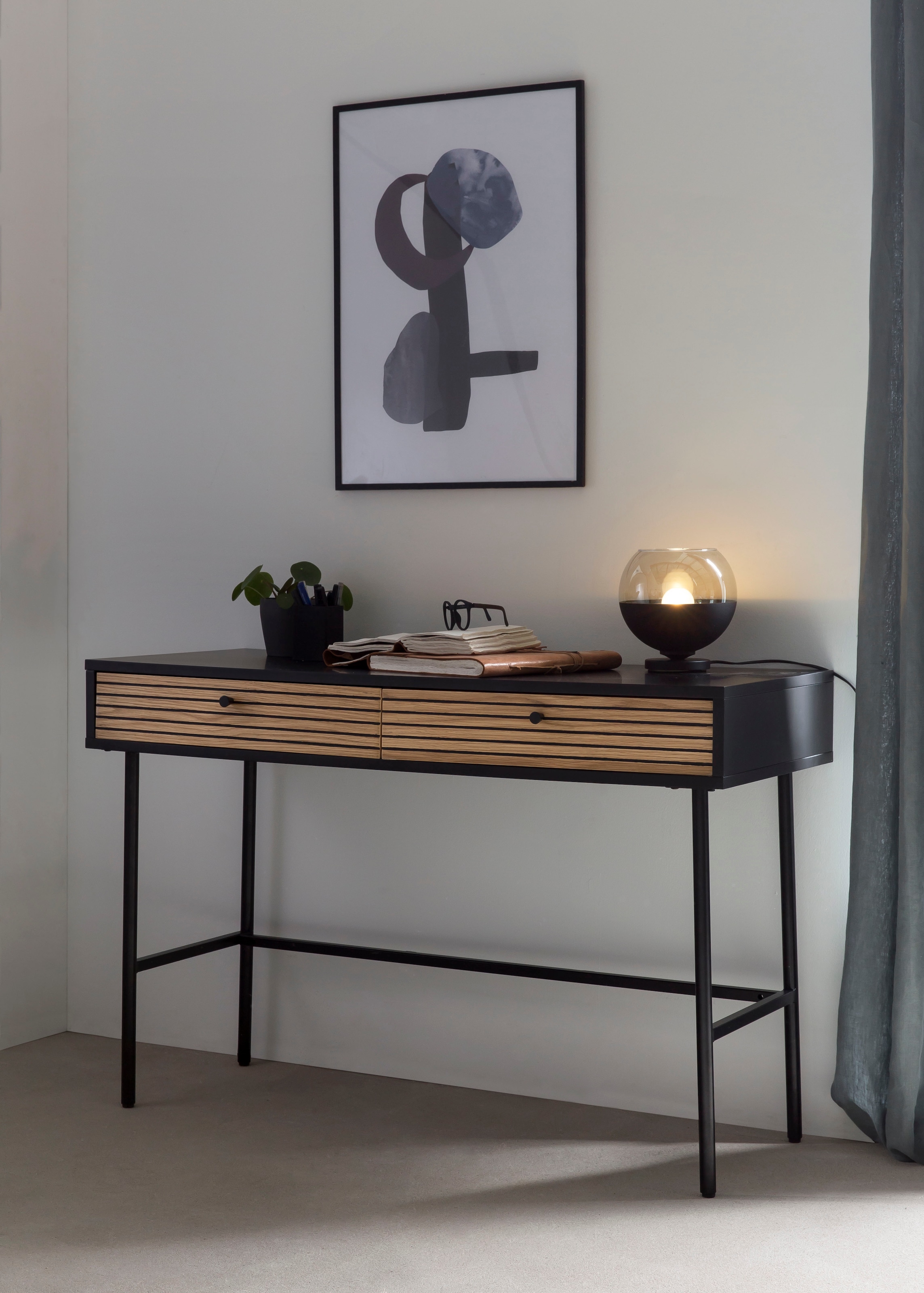 SalesFever Schreibtisch, im Scandi Design, Konsolentisch