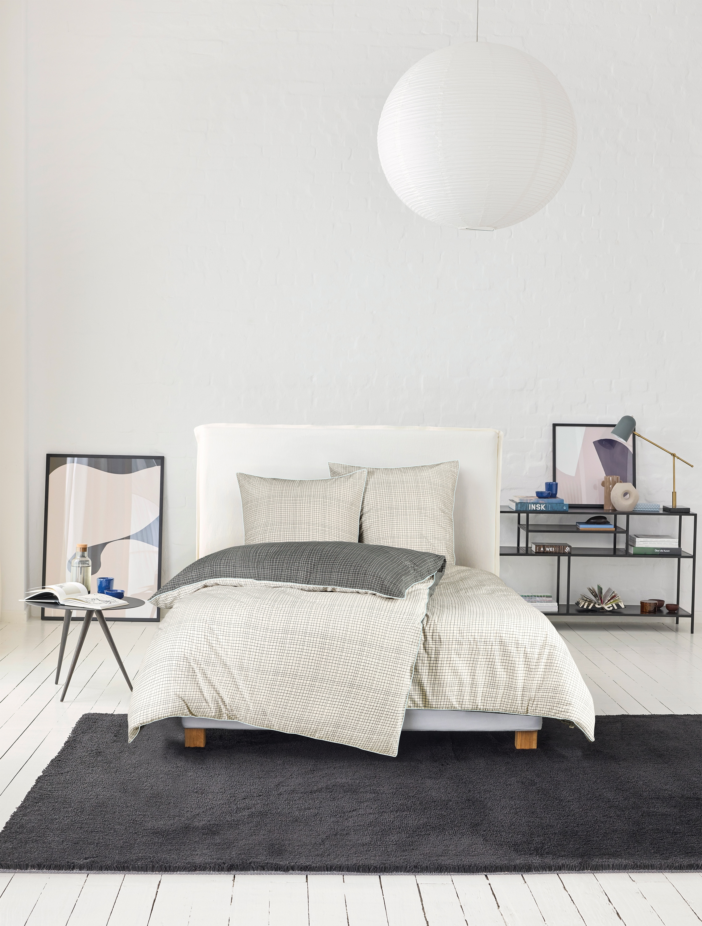 Esprit Wendebettwäsche "Grid" 2 Stk. aus reiner Baumwolle und mit effekvoll günstig online kaufen