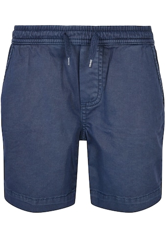 Stoffhose »Urban Classics Herren Boys Strech Twill Joggshorts«, (1 tlg.)