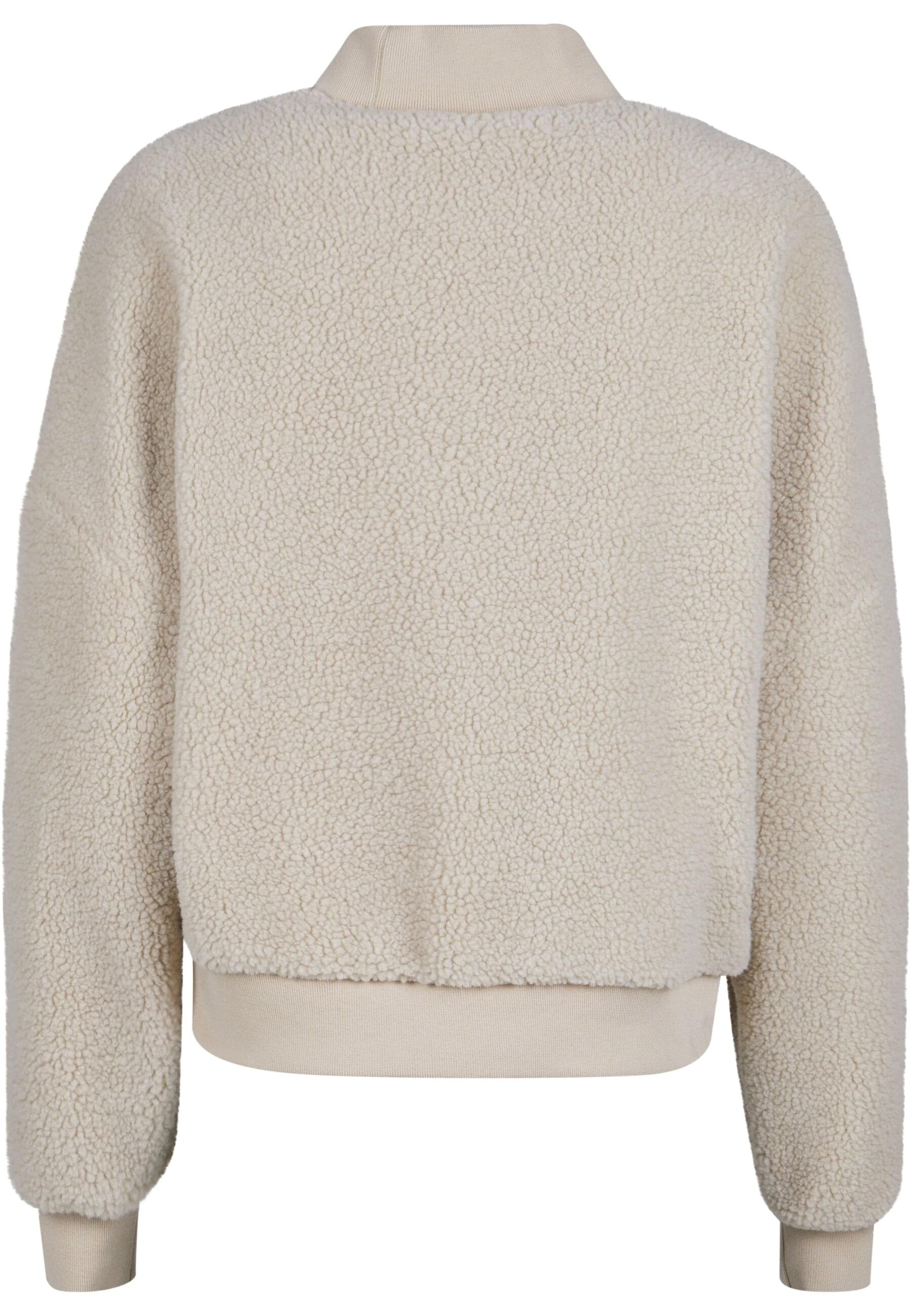 URBAN CLASSICS Sweater »Urban Classics Damen Ladies Sherpa Crewneck«