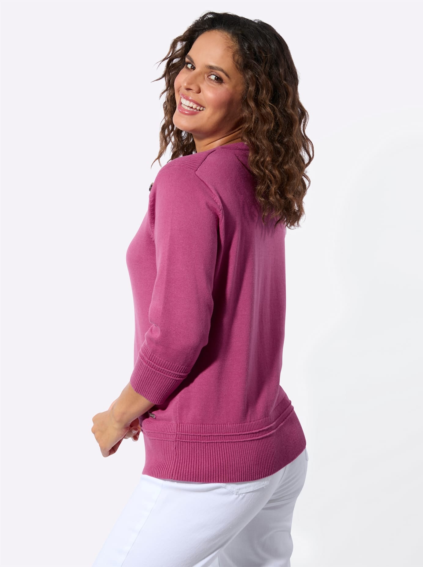 Casual Looks 3/4 Arm-Pullover »Langarm-Pullover«