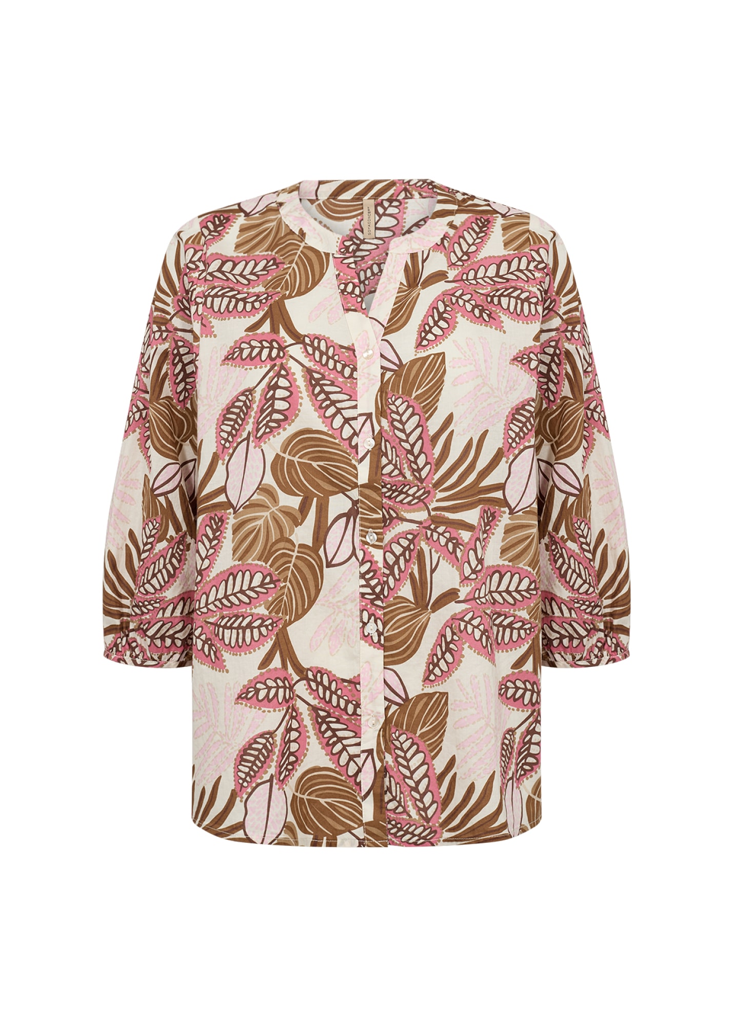 soyaconcept Druckbluse "SC-CAM 2" im Tunika-Stil mit floralem Alloverprint günstig online kaufen