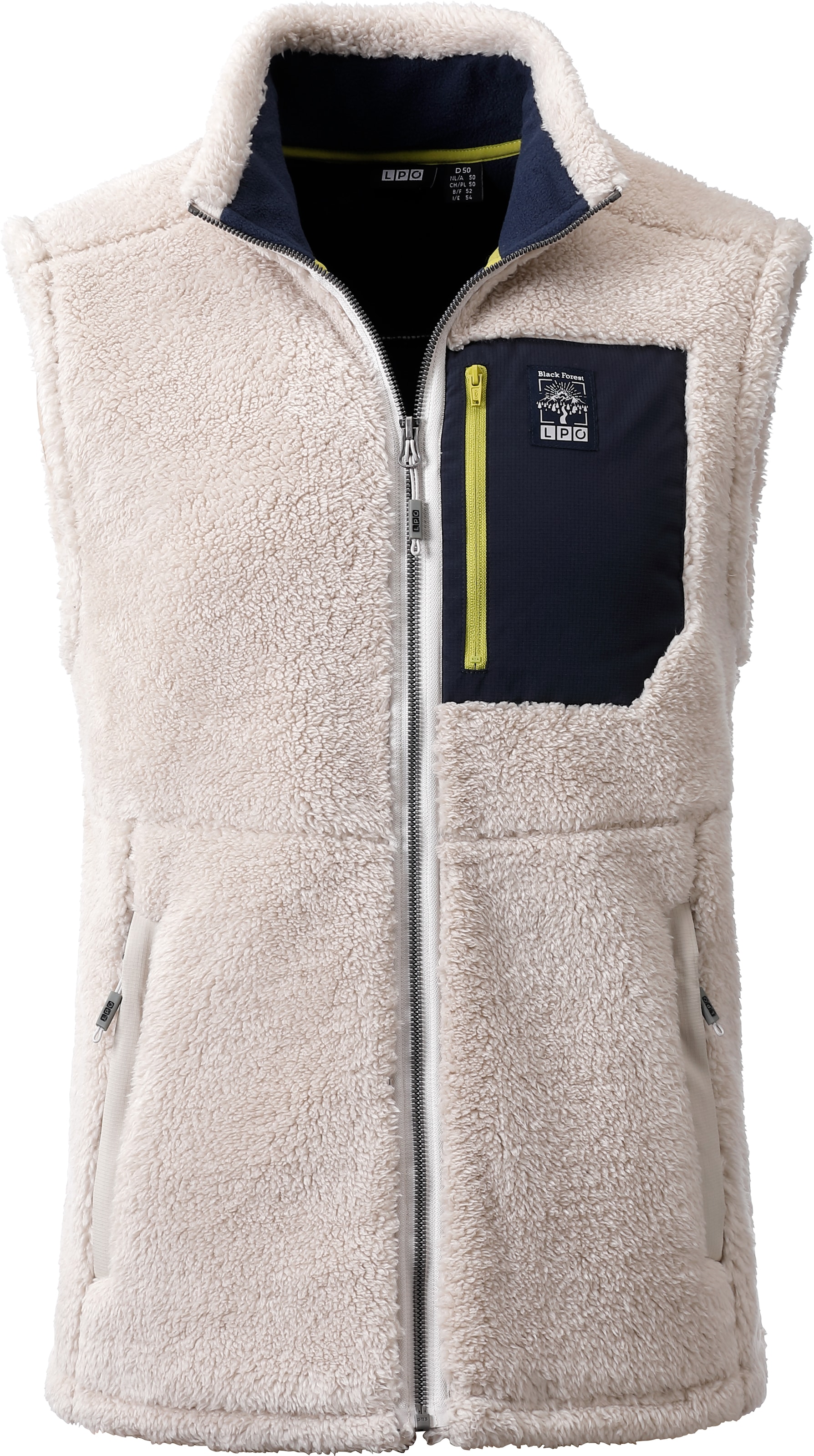 LPO Fleeceweste "Ravin" Stehkragen, mit Langhaarfleece gefüttert günstig online kaufen