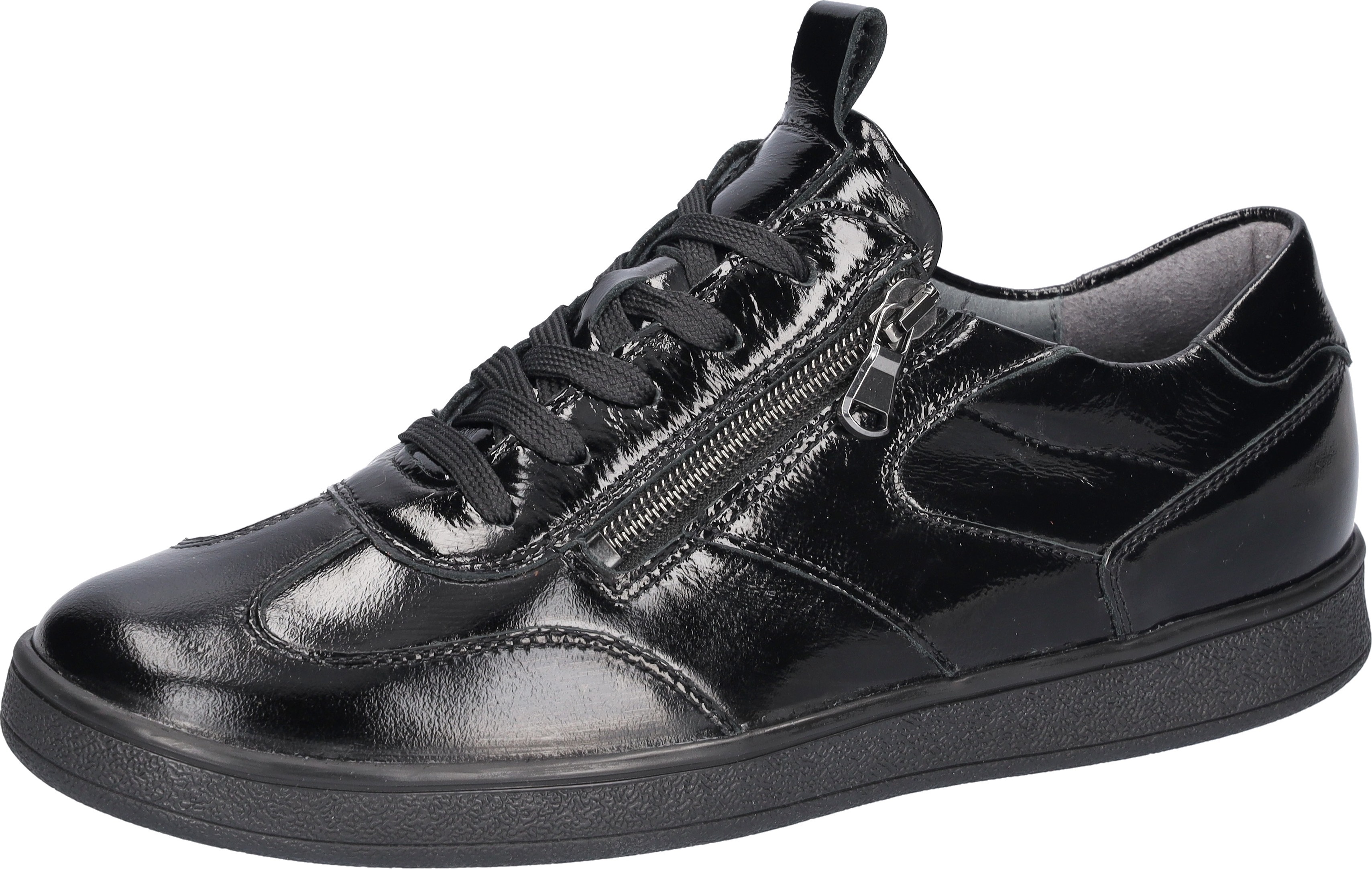 Waldläufer Schnürschuh "H-Daisy" Lacksneaker, Halbschuh, Bequemschuh in Komfortweite H