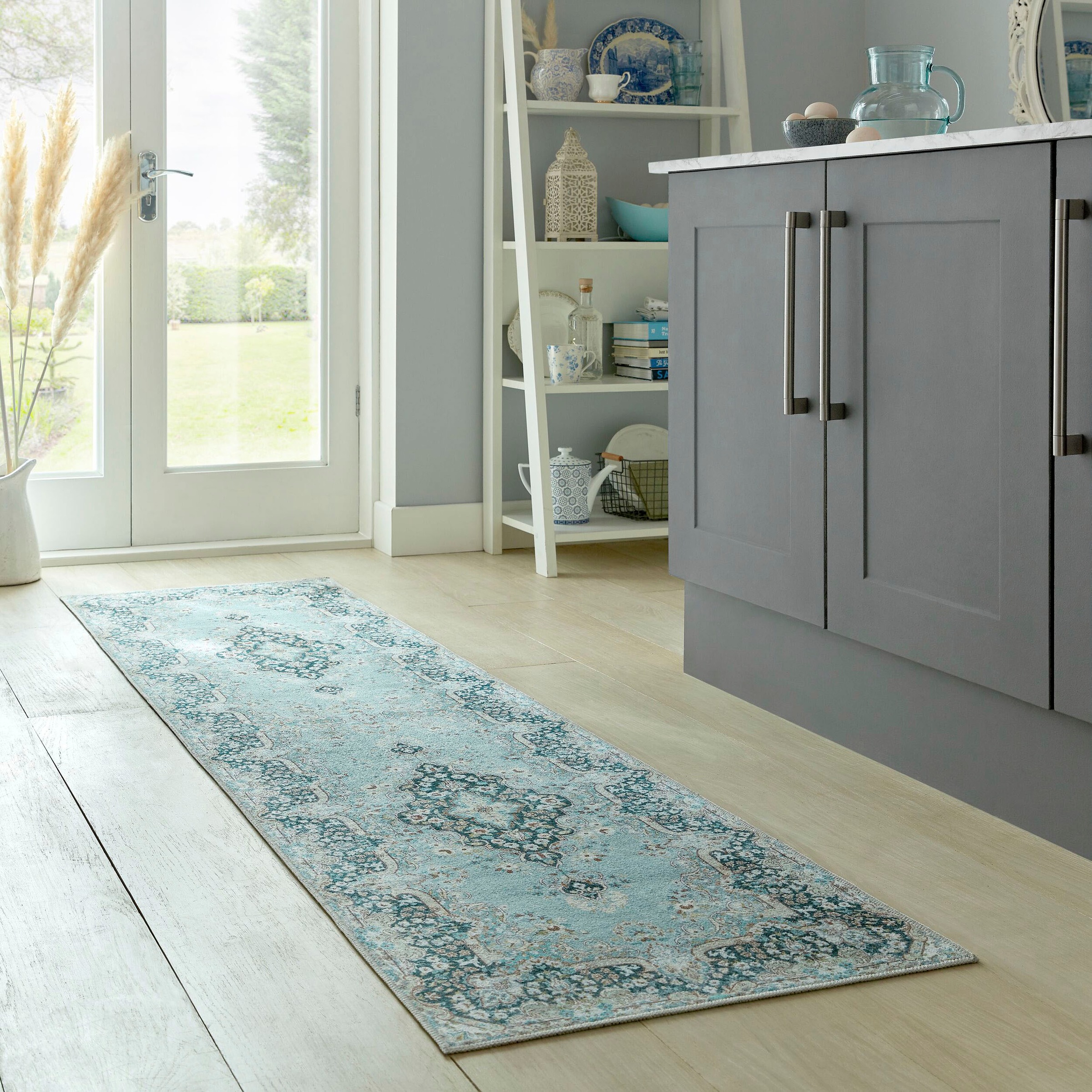 FLAIR RUGS Läufer »Colby«, rechteckig, 7 mm Höhe, fußbodenheizungsgeeignet, Orient-Optik, Vintage Design, Läufer