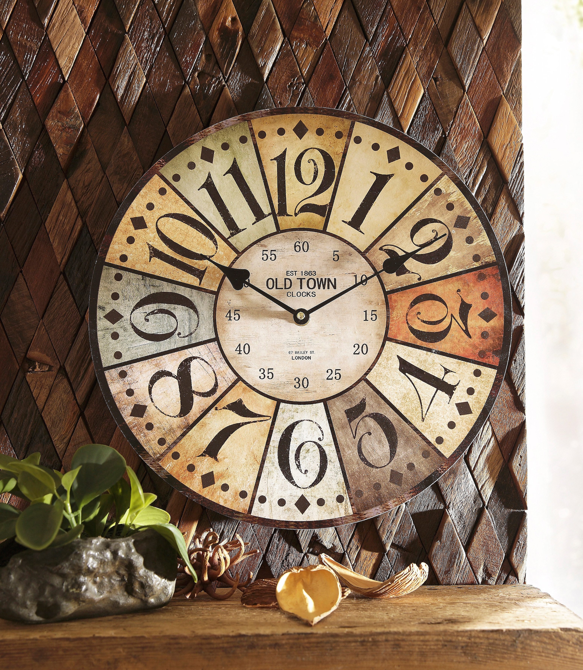 DELAVITA Wanduhr Ø Vintage-Look »\