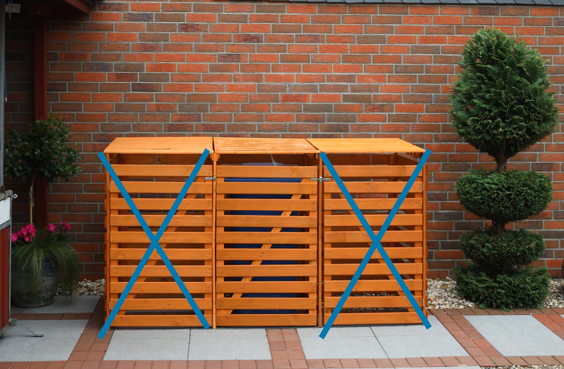 promadino Mülltonnenbox "Vario V Erweiterung" besonders robust aus zertifiz günstig online kaufen