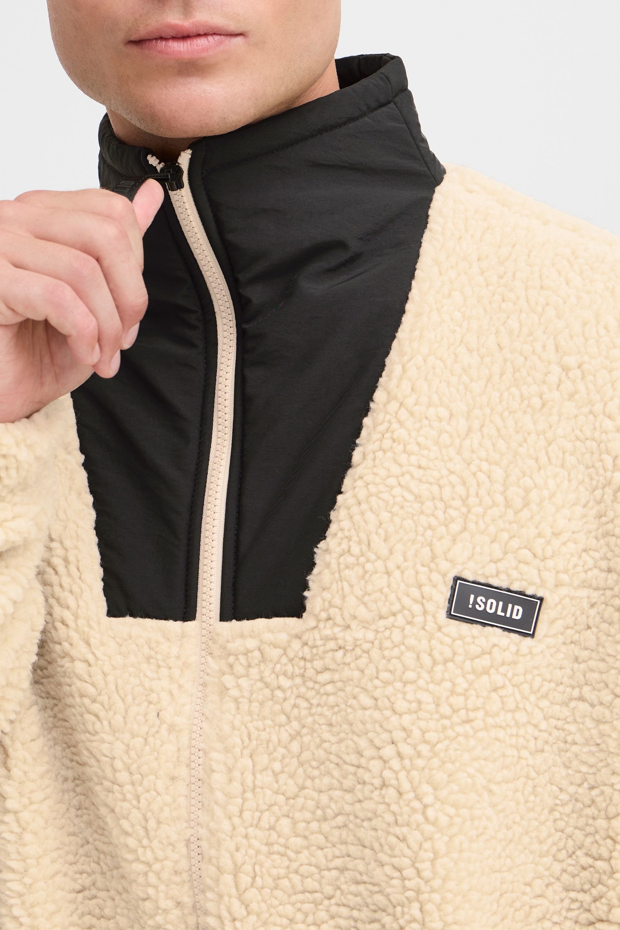 !Solid Fellimitatjacke »Fellimitatjacke SDMARKCOM«
