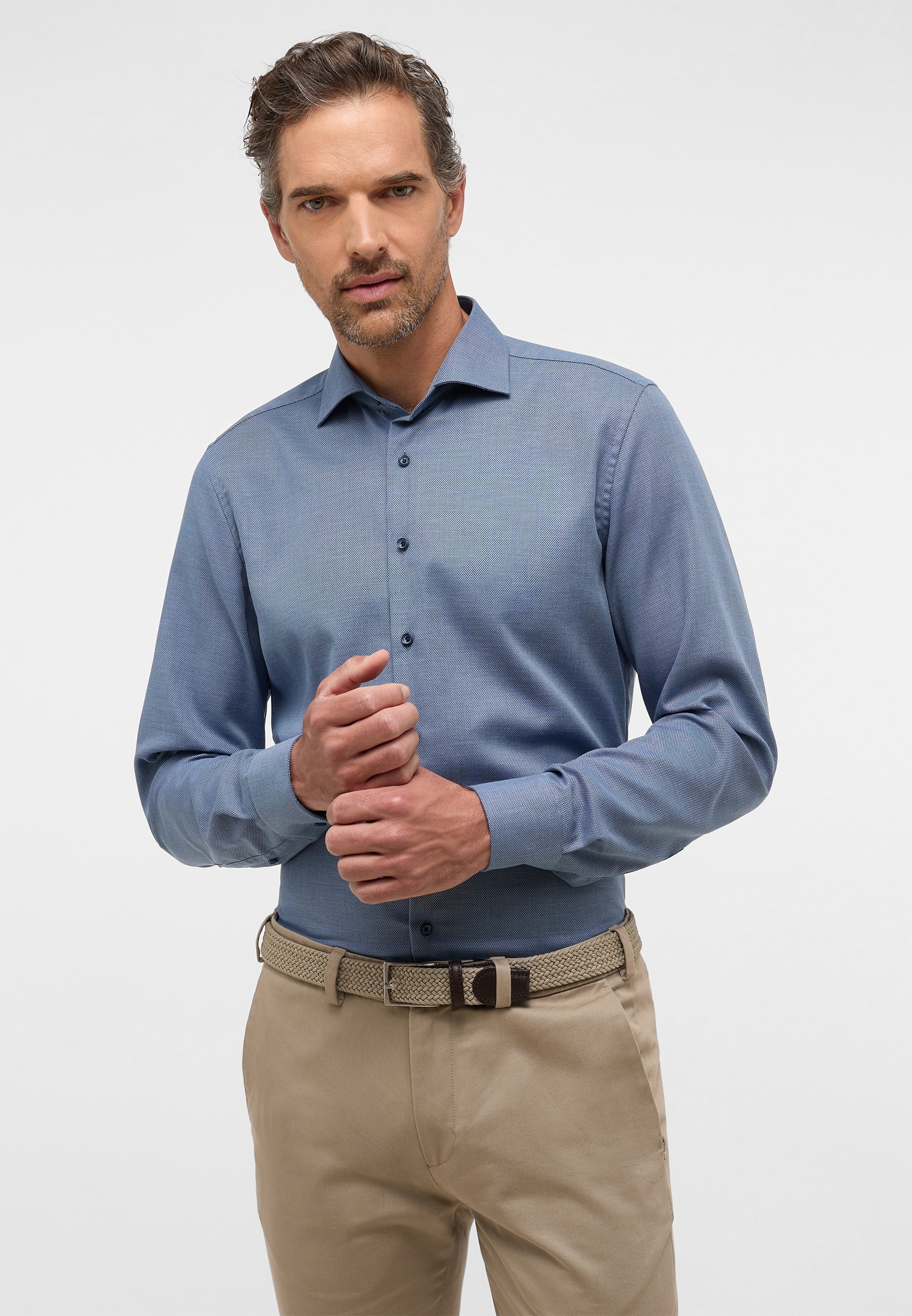 Eterna Langarmhemd "SLIM FIT", NON IRON (bügelfrei) günstig online kaufen