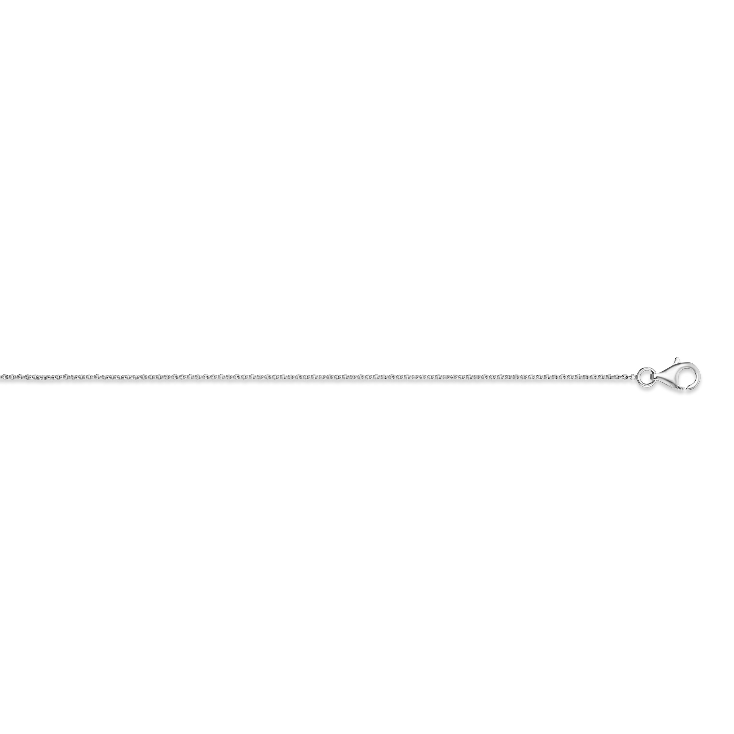 ONE ELEMENT Silberkette »Zirkonia Kreis Halskette aus 925 Silber 45 cm«, ein Hauch von Luxus für den Alltag